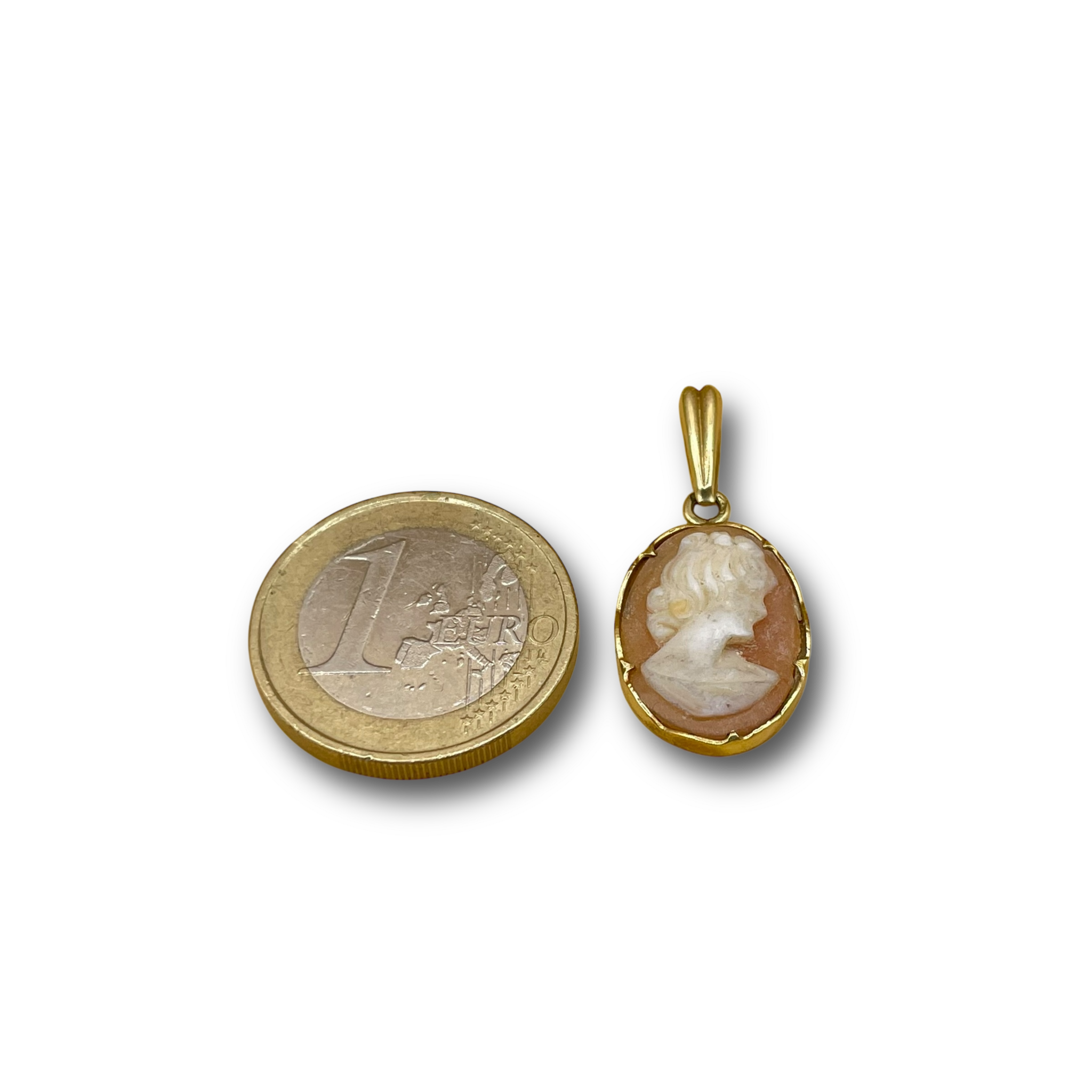 Camee hanger 14 karaat