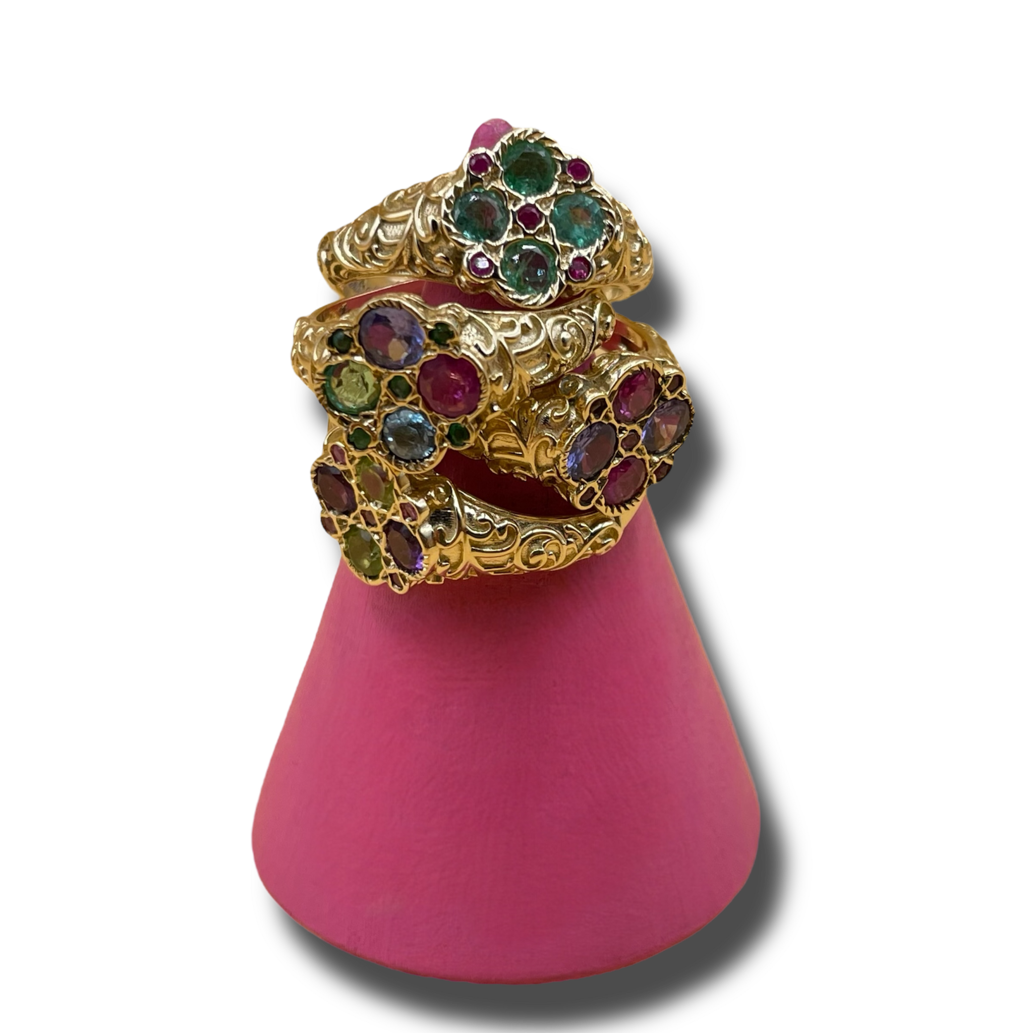 Klaver ring zelf samenstellen