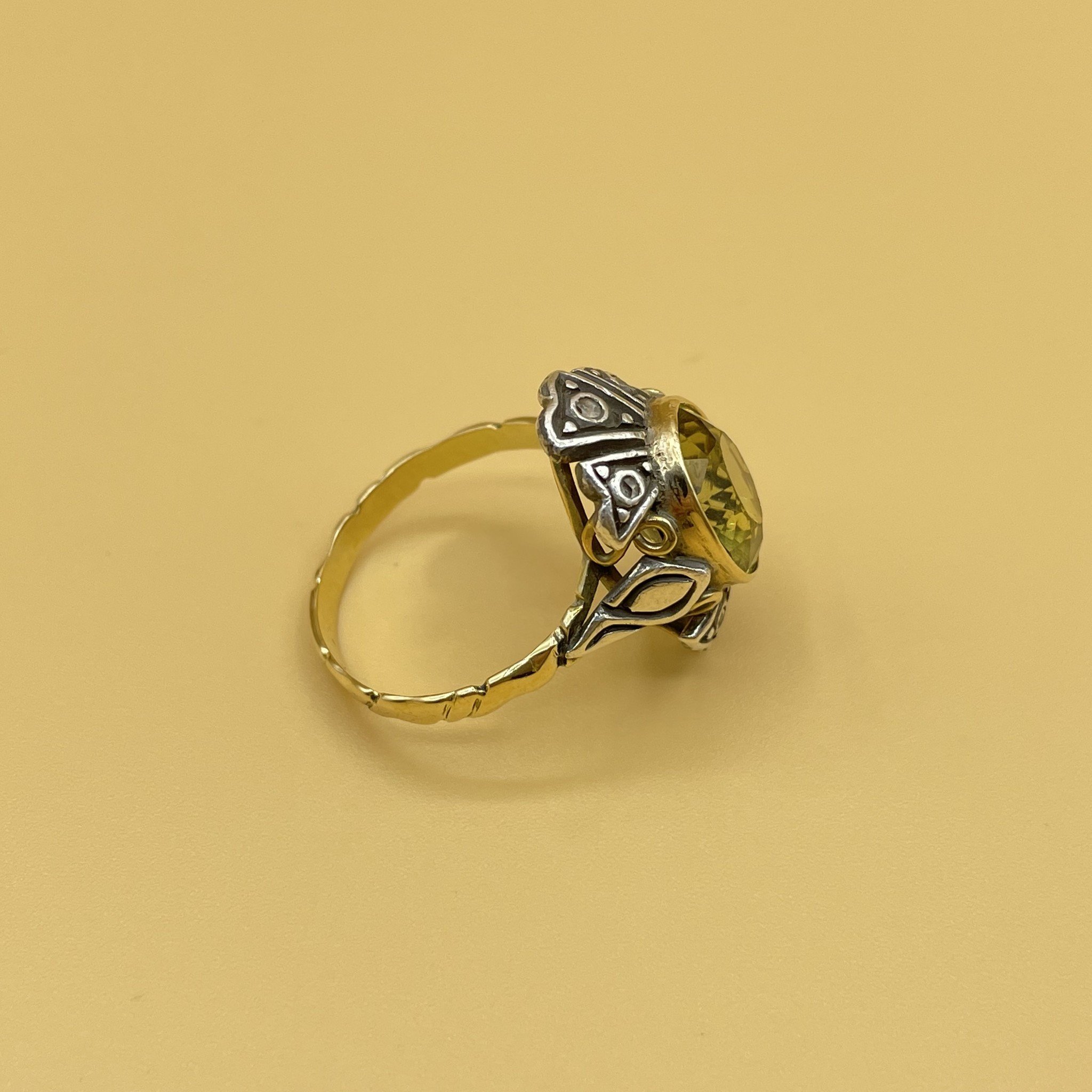 Peridot roos diamant