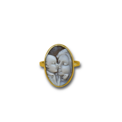 Mother child cameo