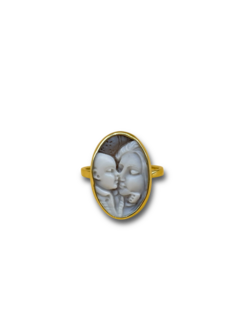 Mother child cameo