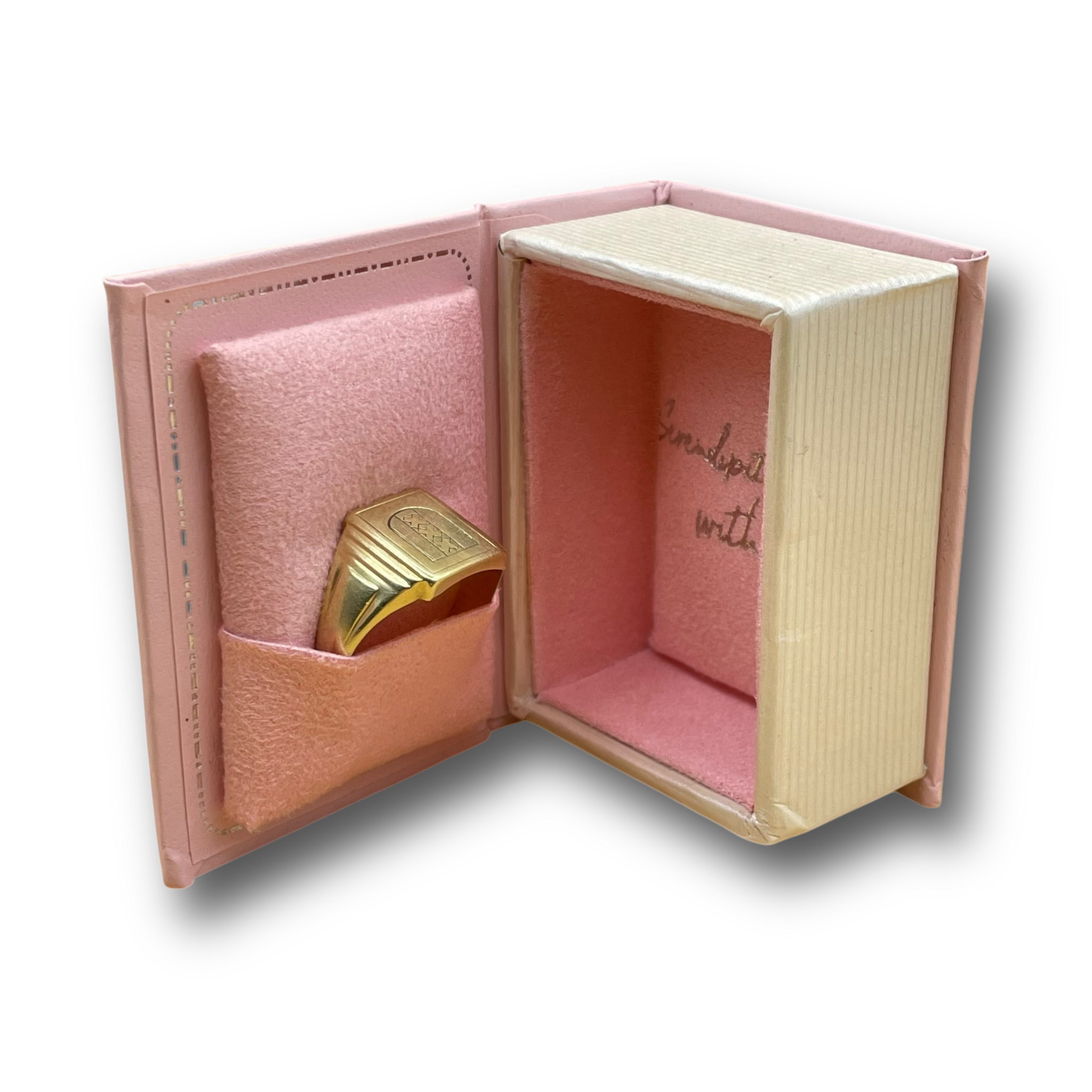 Boek ring doosje doos