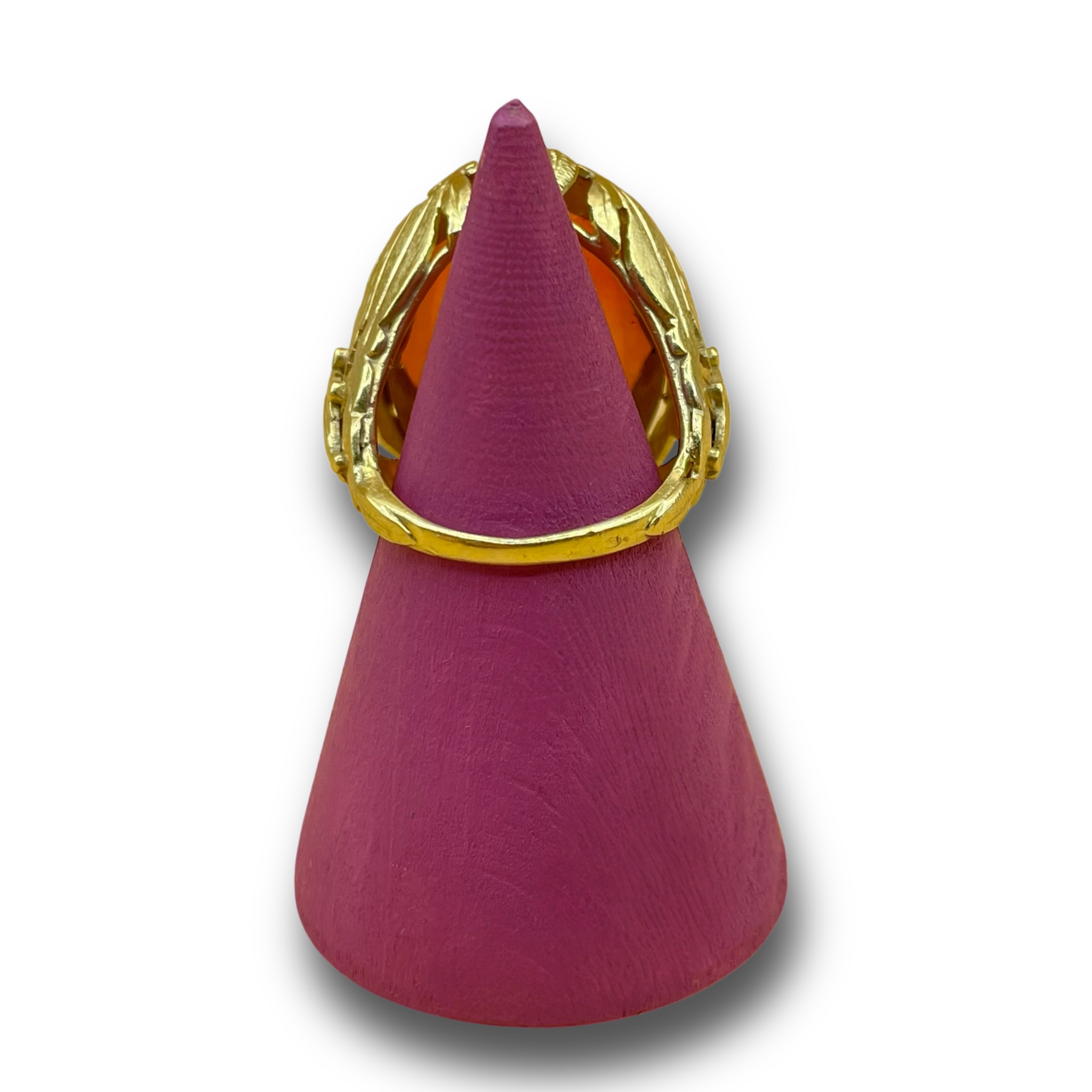 Oranje vuur opaal antiek