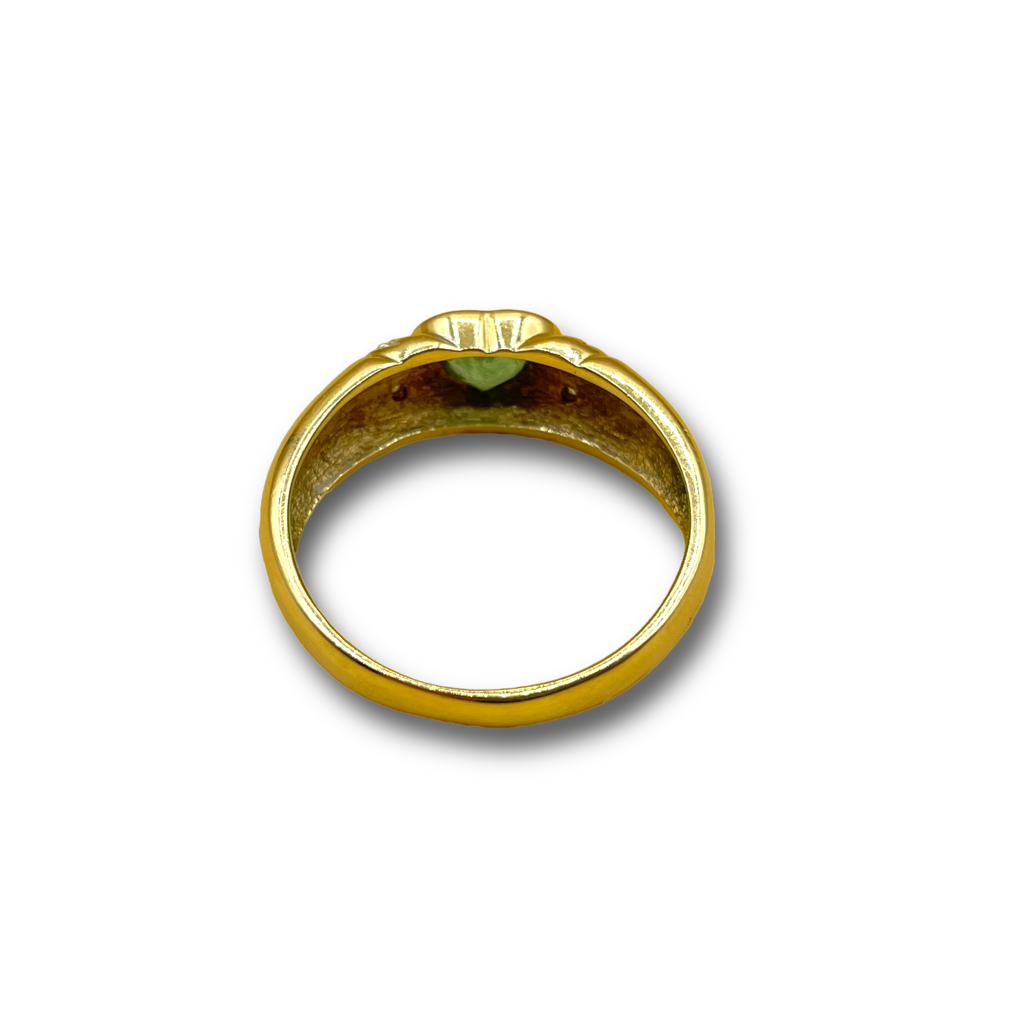 Smaragd diamant hart