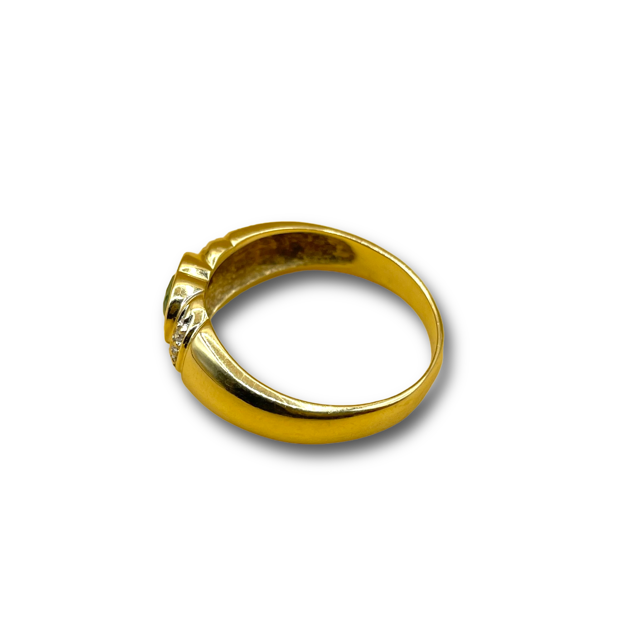 Smaragd diamant hart