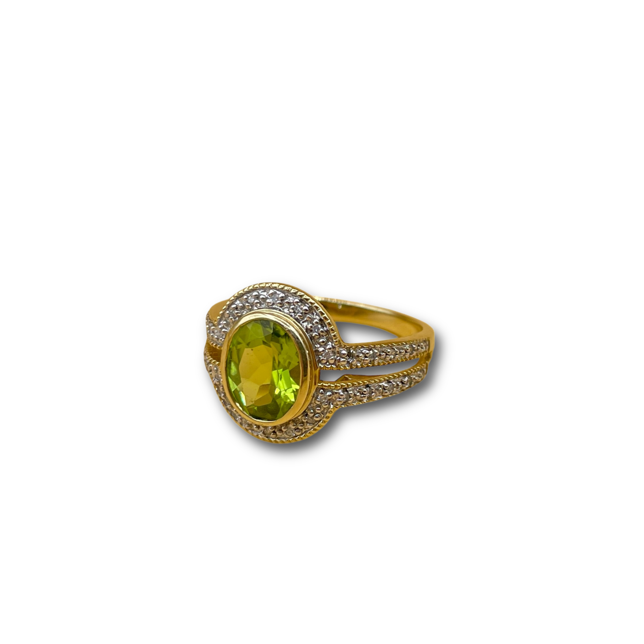 Peridot diamant groen
