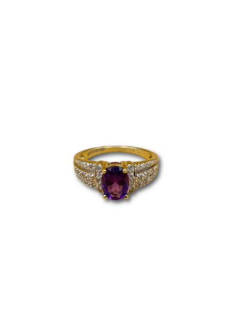 Amethyst diamond