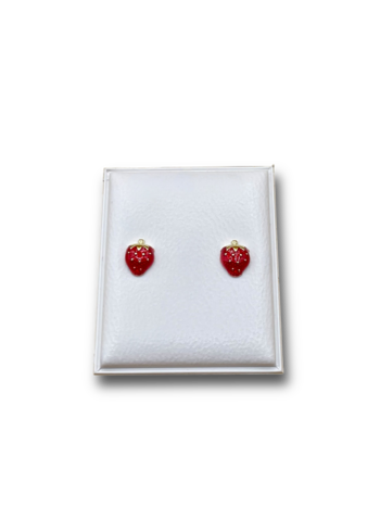 Strawberry earring