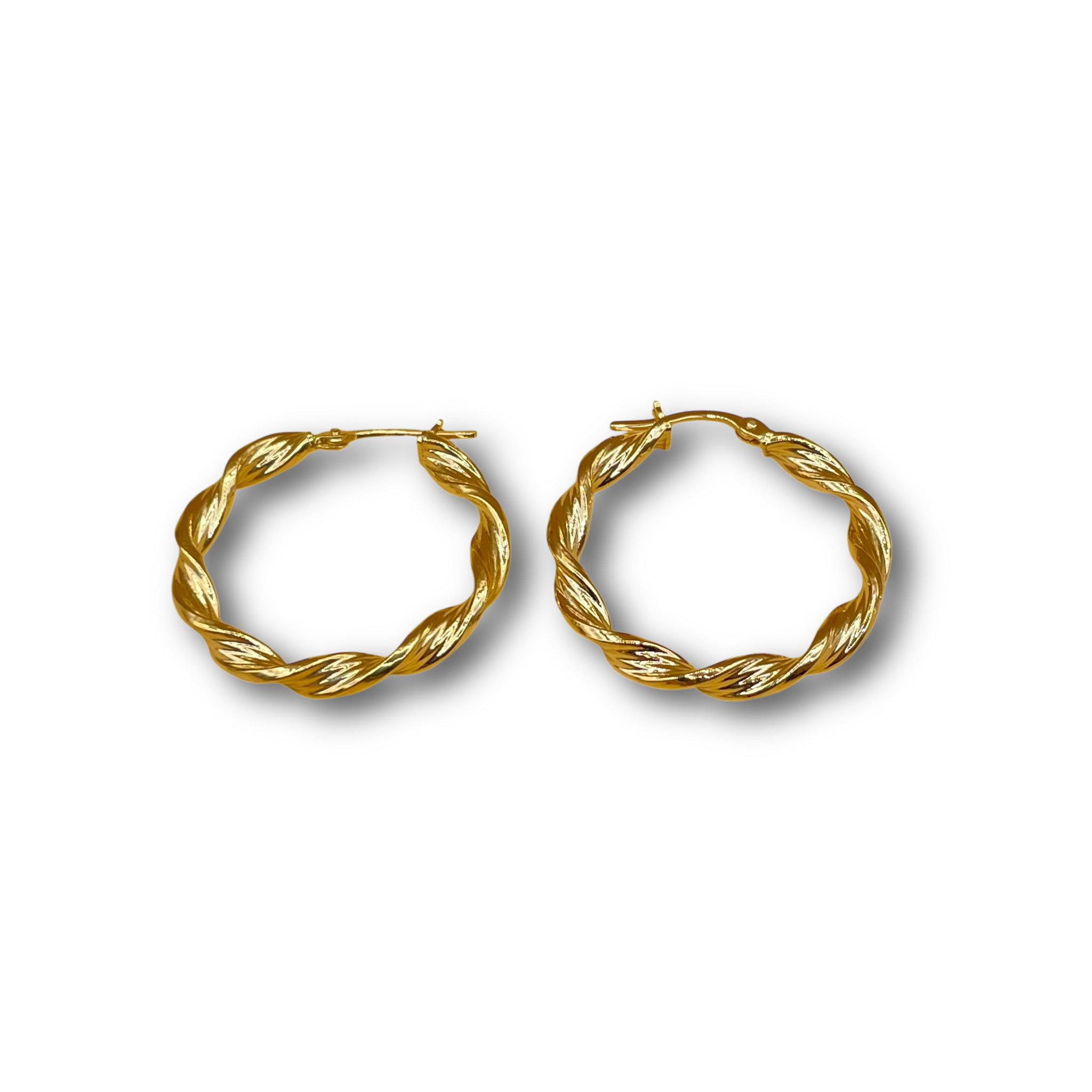 Oorbel gedraaide touw