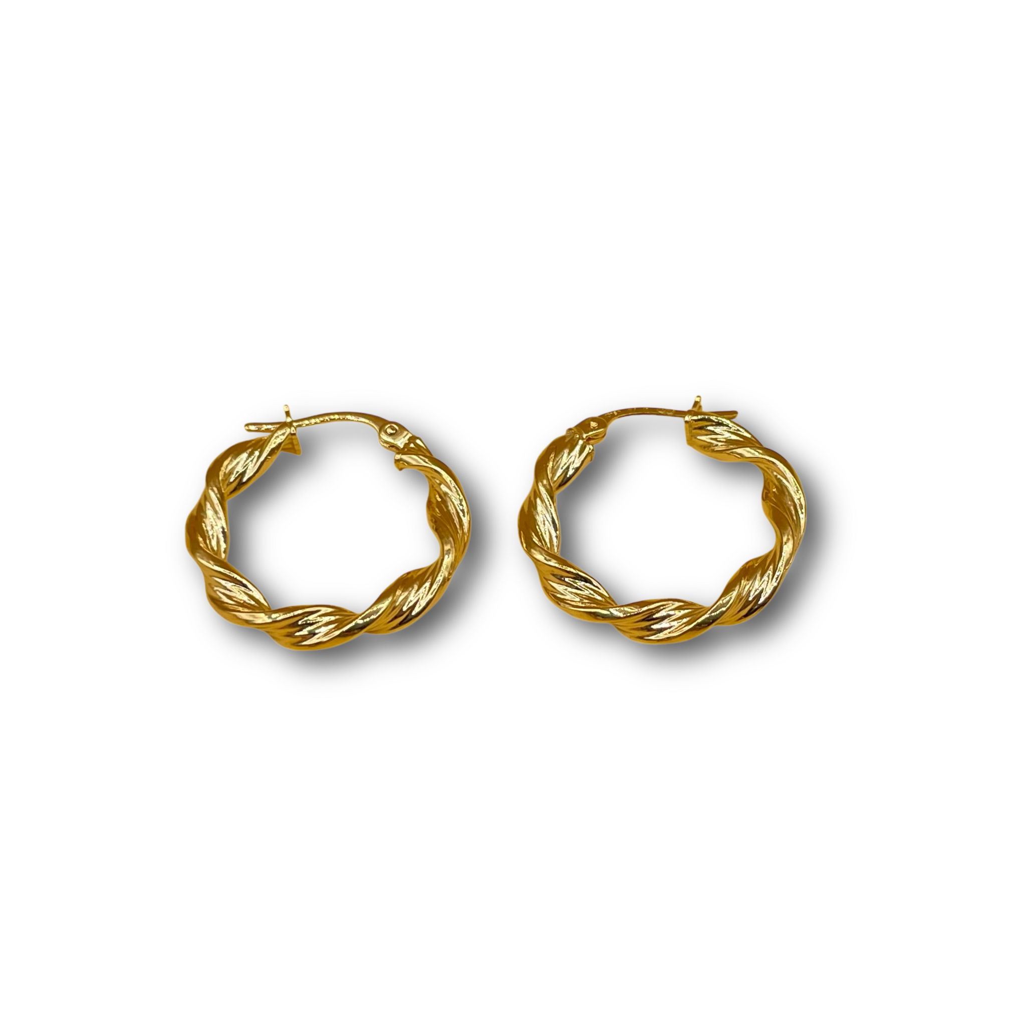 Oorbel gedraaide touw