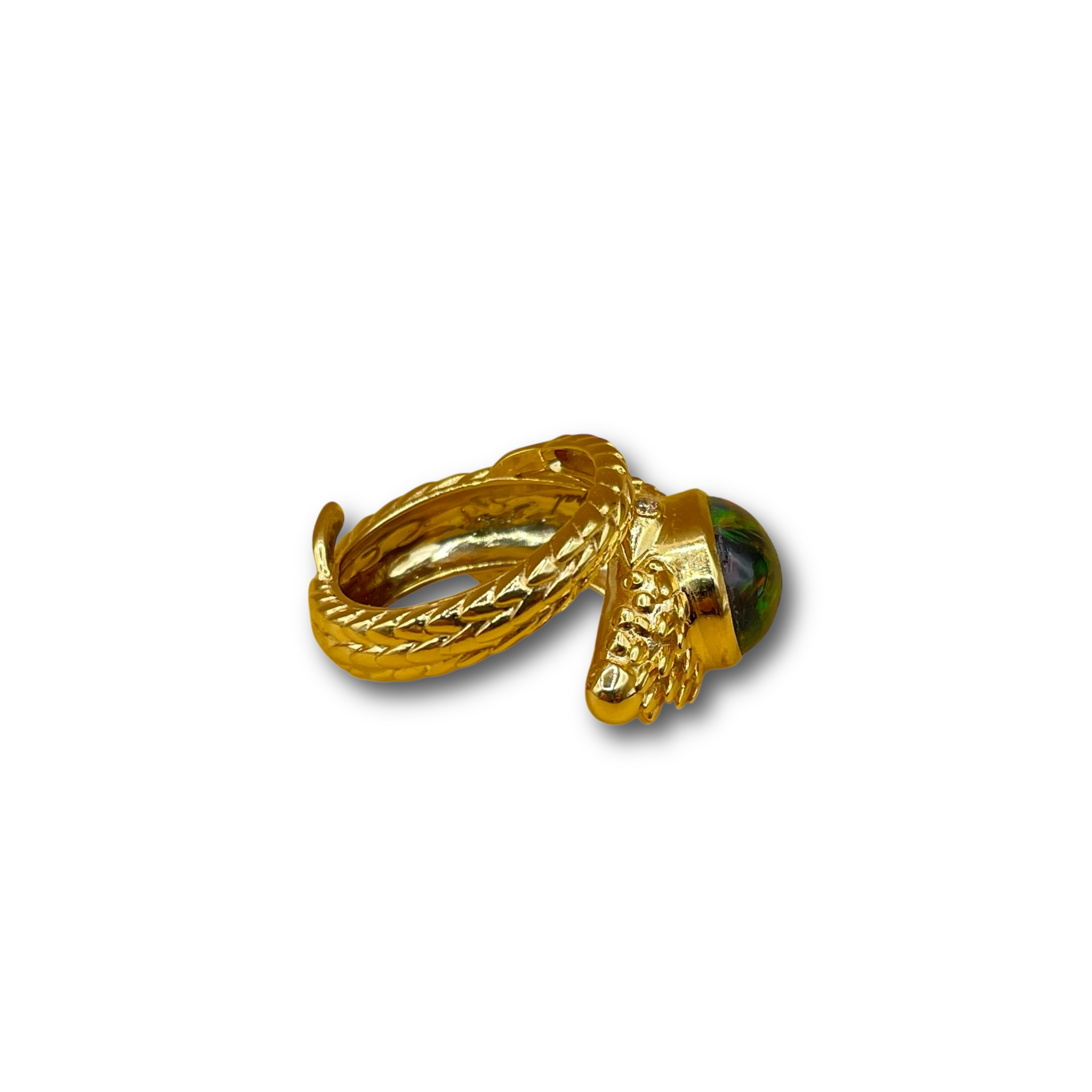 Pangolin schubdier zwarte opaal diamant