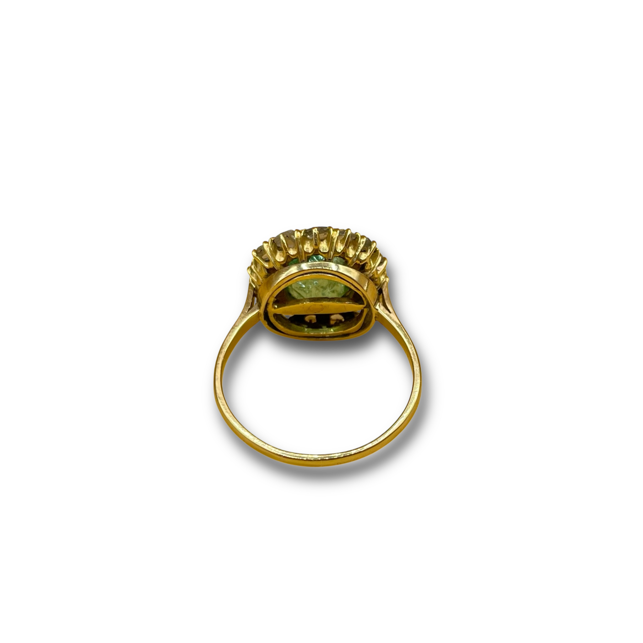 Smaragd rose cut diamond