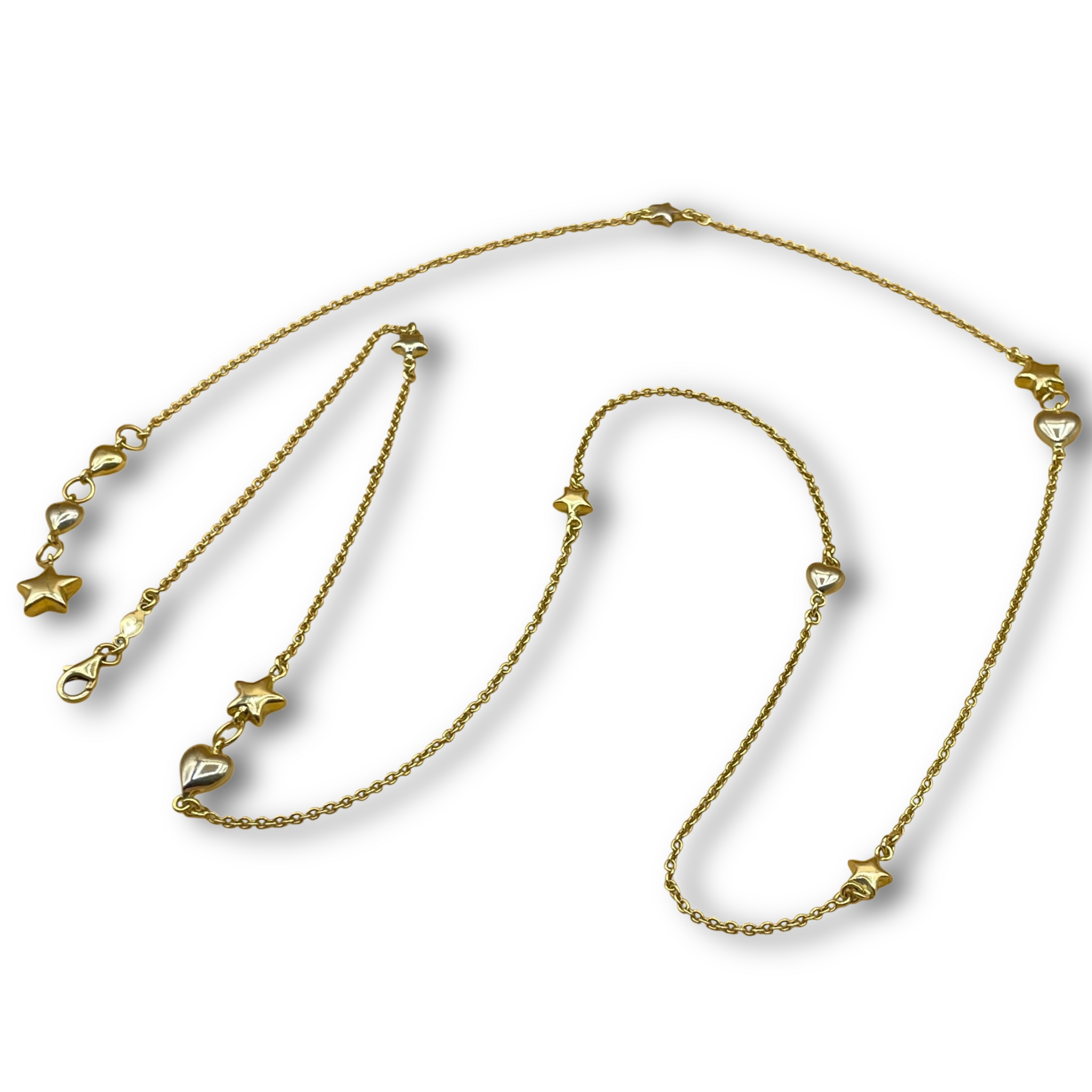 Ketting hartjes sterren