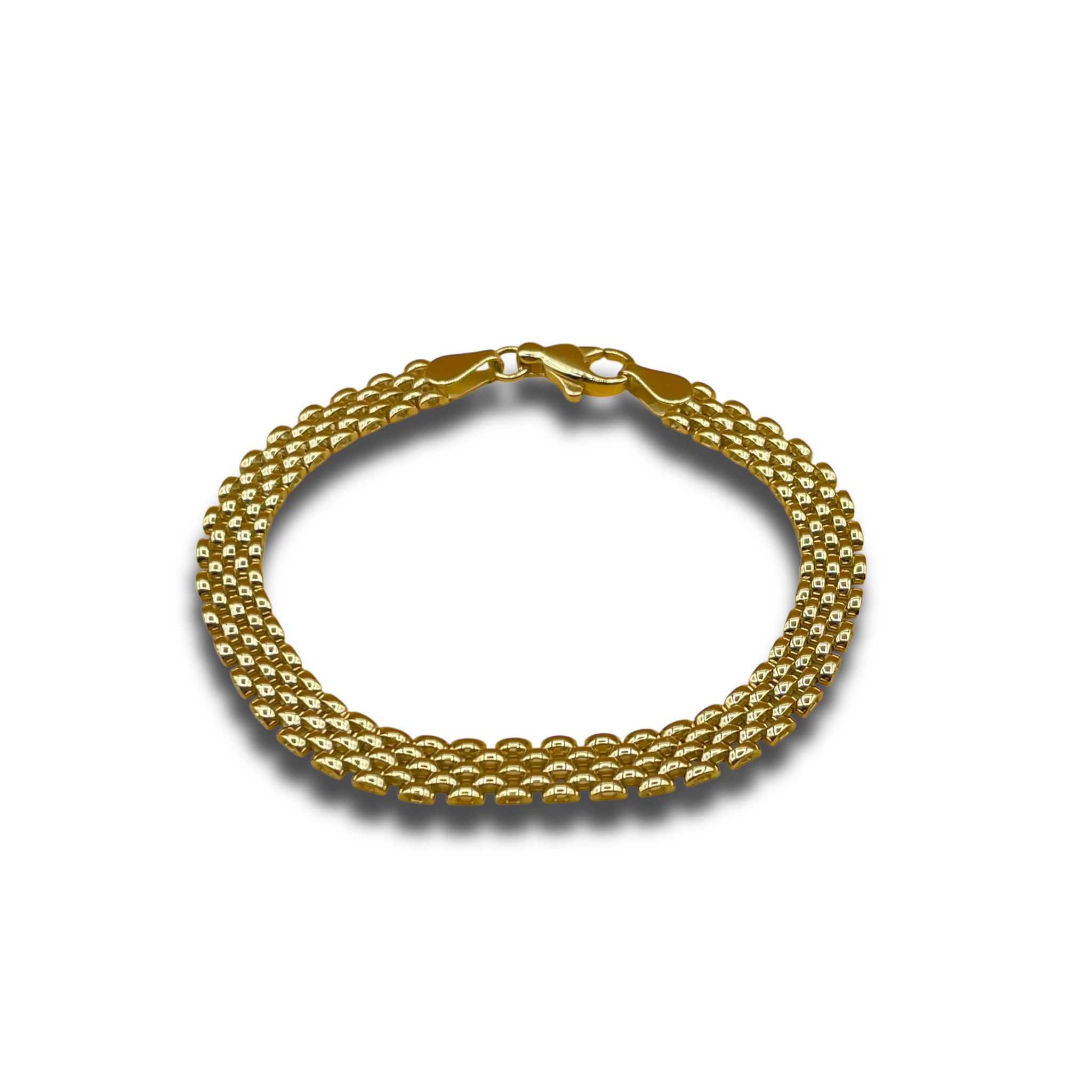 Panter schakel armband