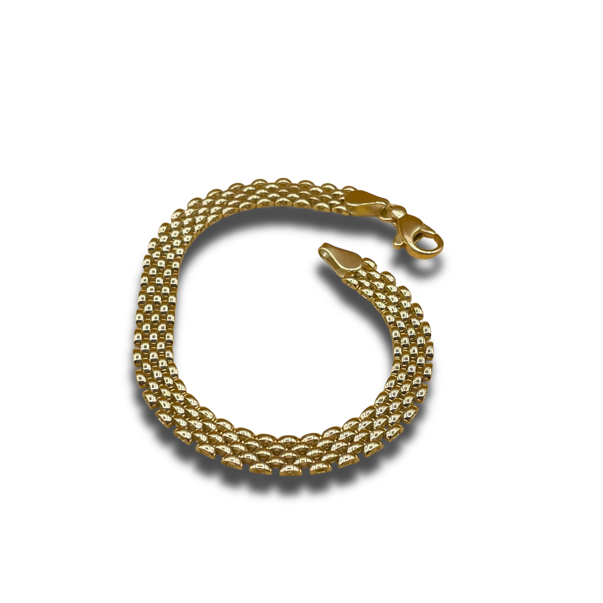 Panter schakel armband