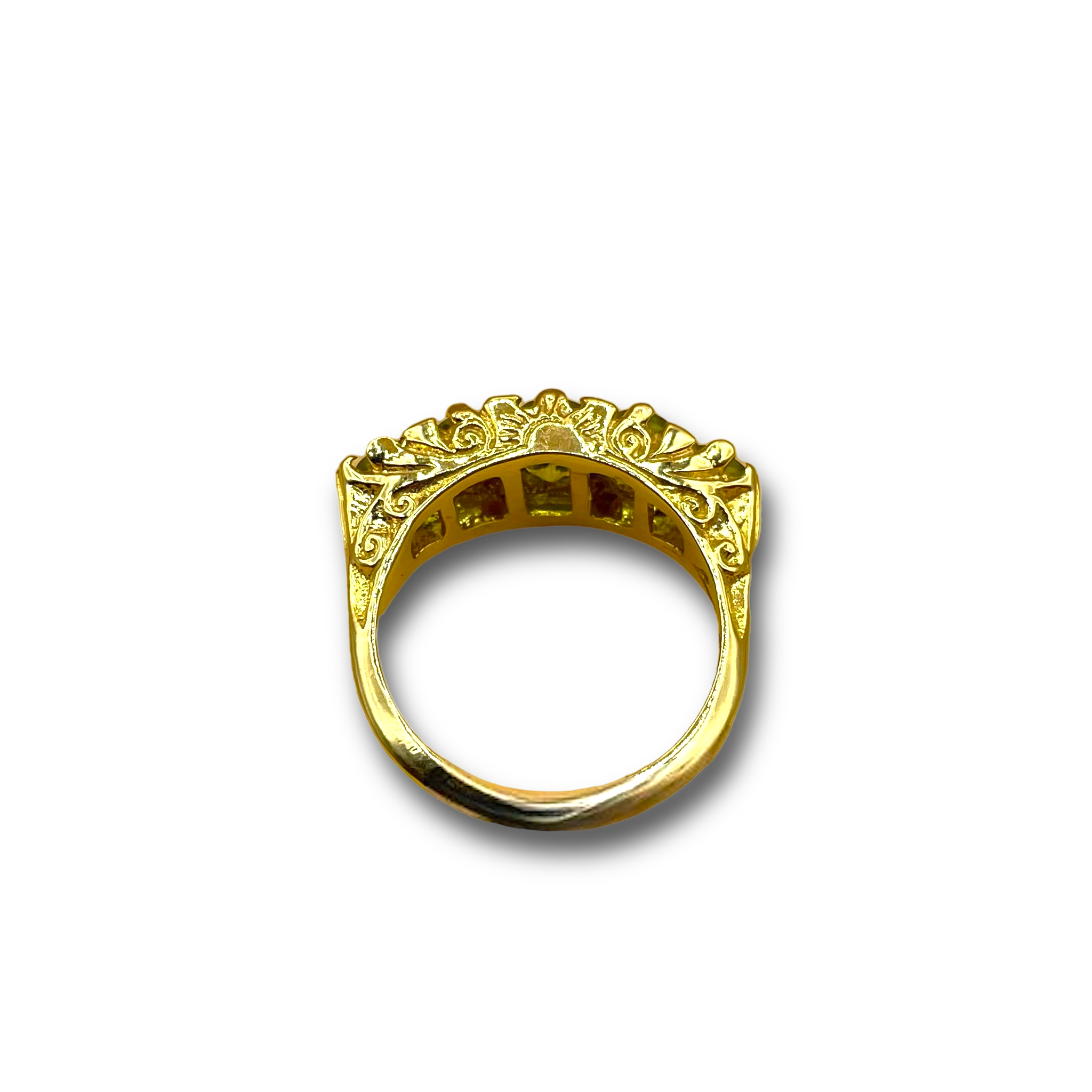 Day and Night peridot diamant