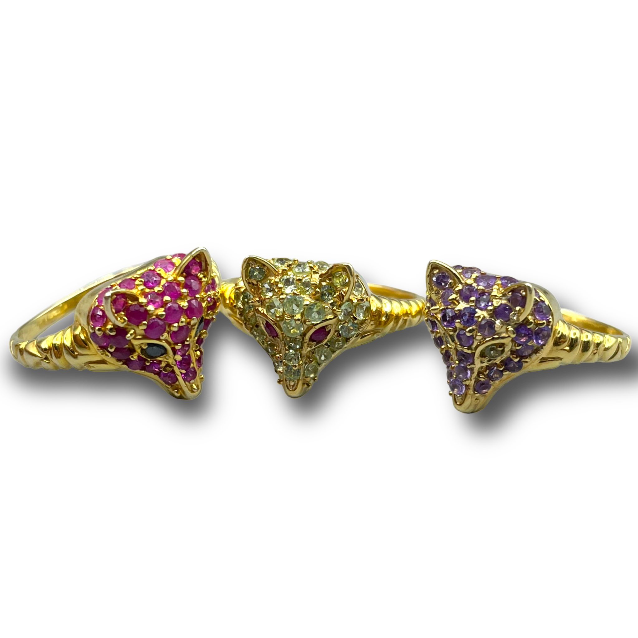 Fox zwarte onyx en diamant