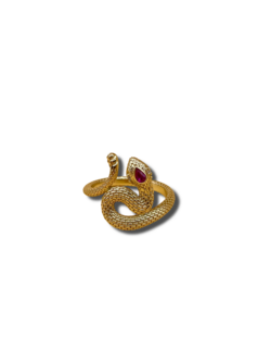 Serpent twist Ruby diamond