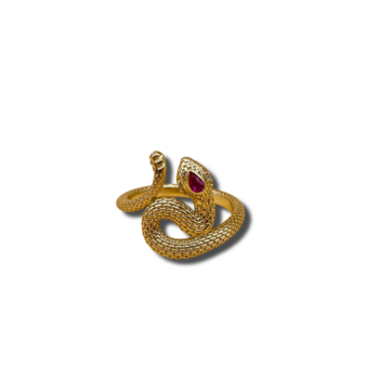 Serpent twist Ruby diamond