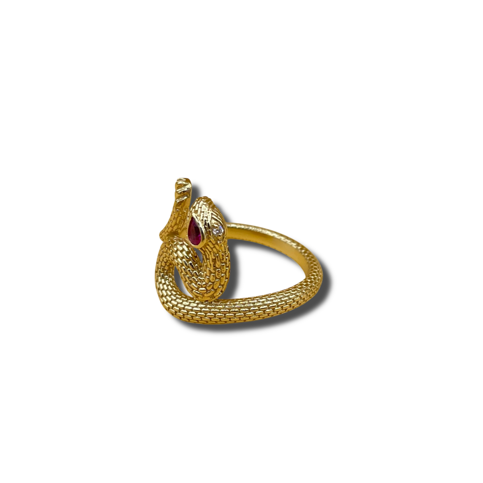 Slang robijn diamant