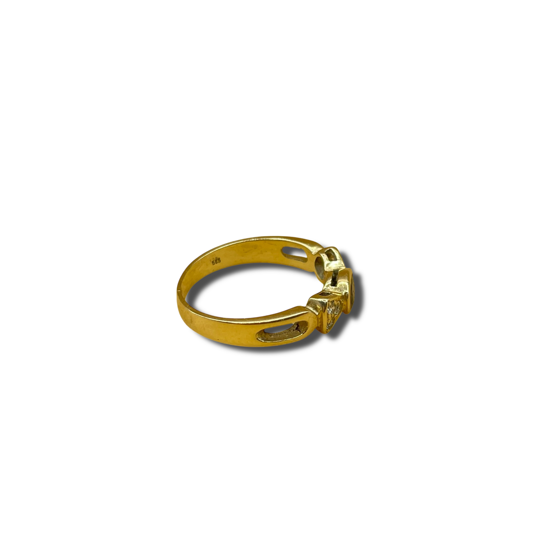 Saffier diamant strik