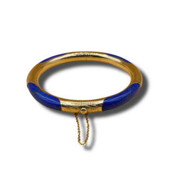 Bracelet  bangle lapis