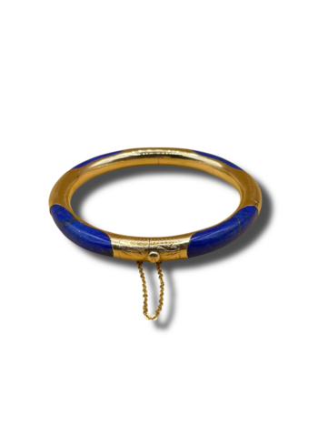 Bracelet  bangle lapis