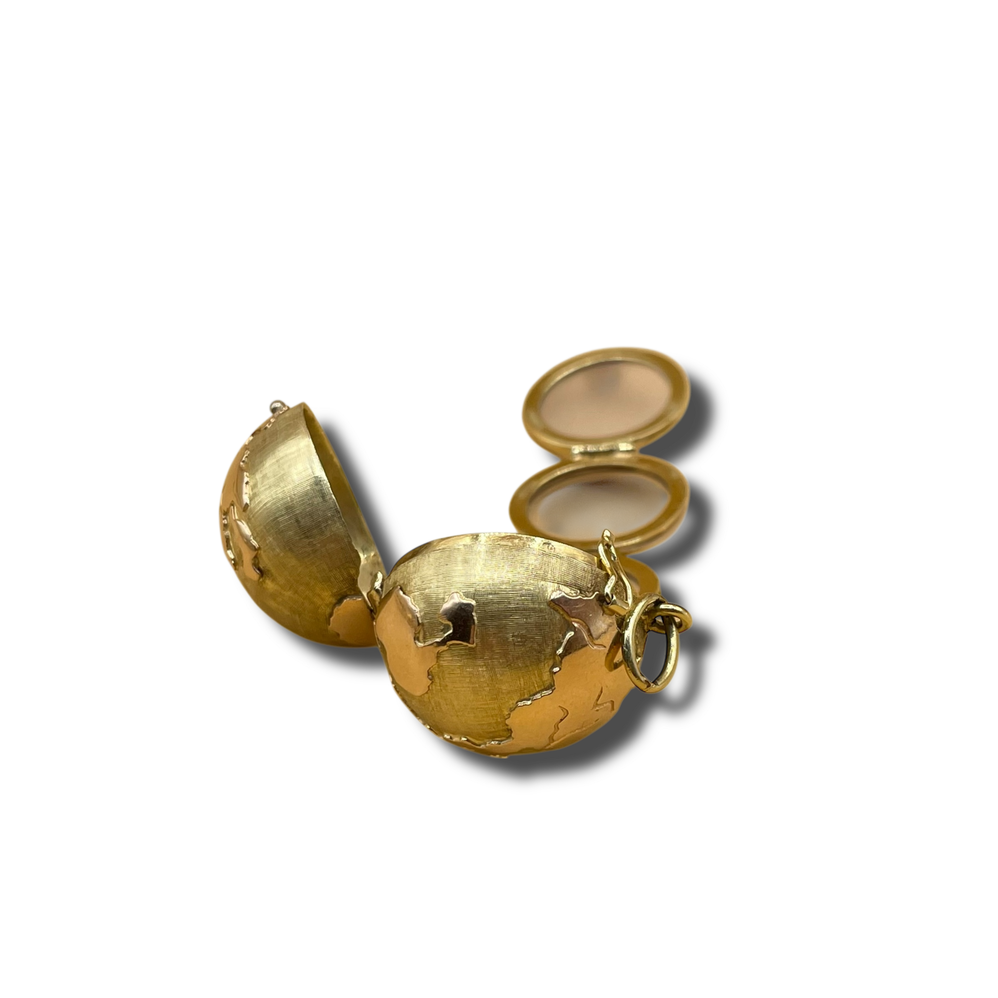 Foto medallion hanger wereldbol