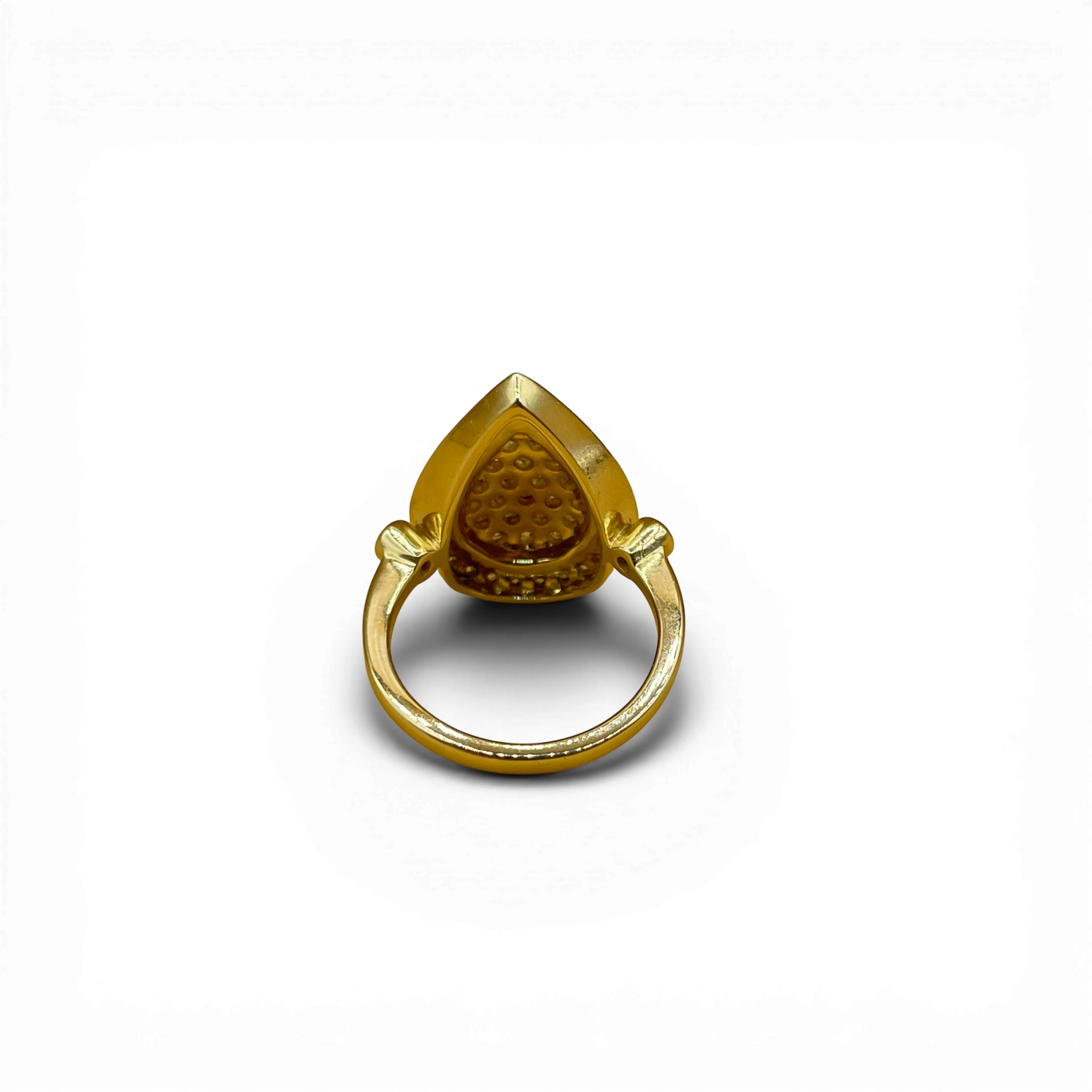 Diamant bruin en wit