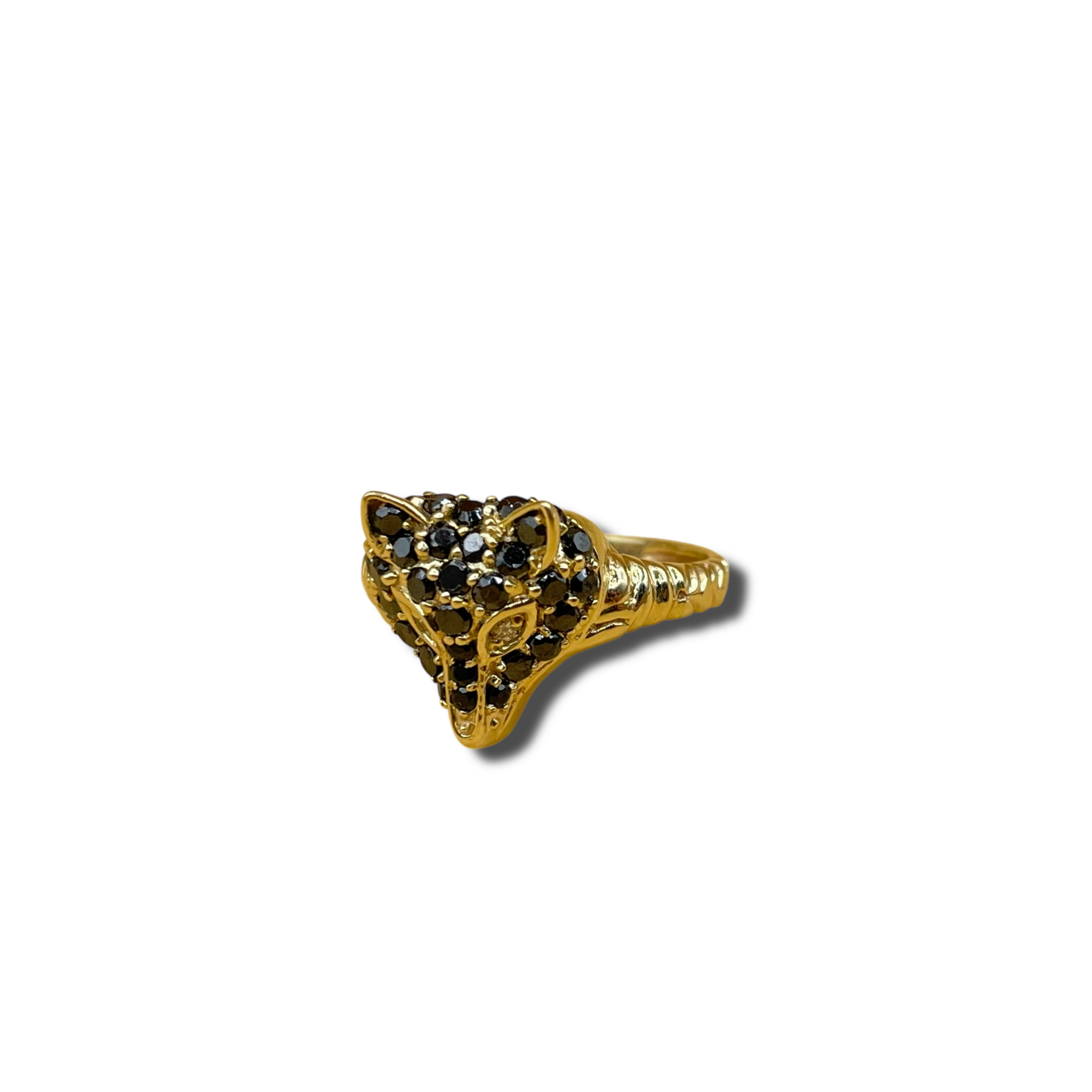 Fox zwarte onyx en diamant