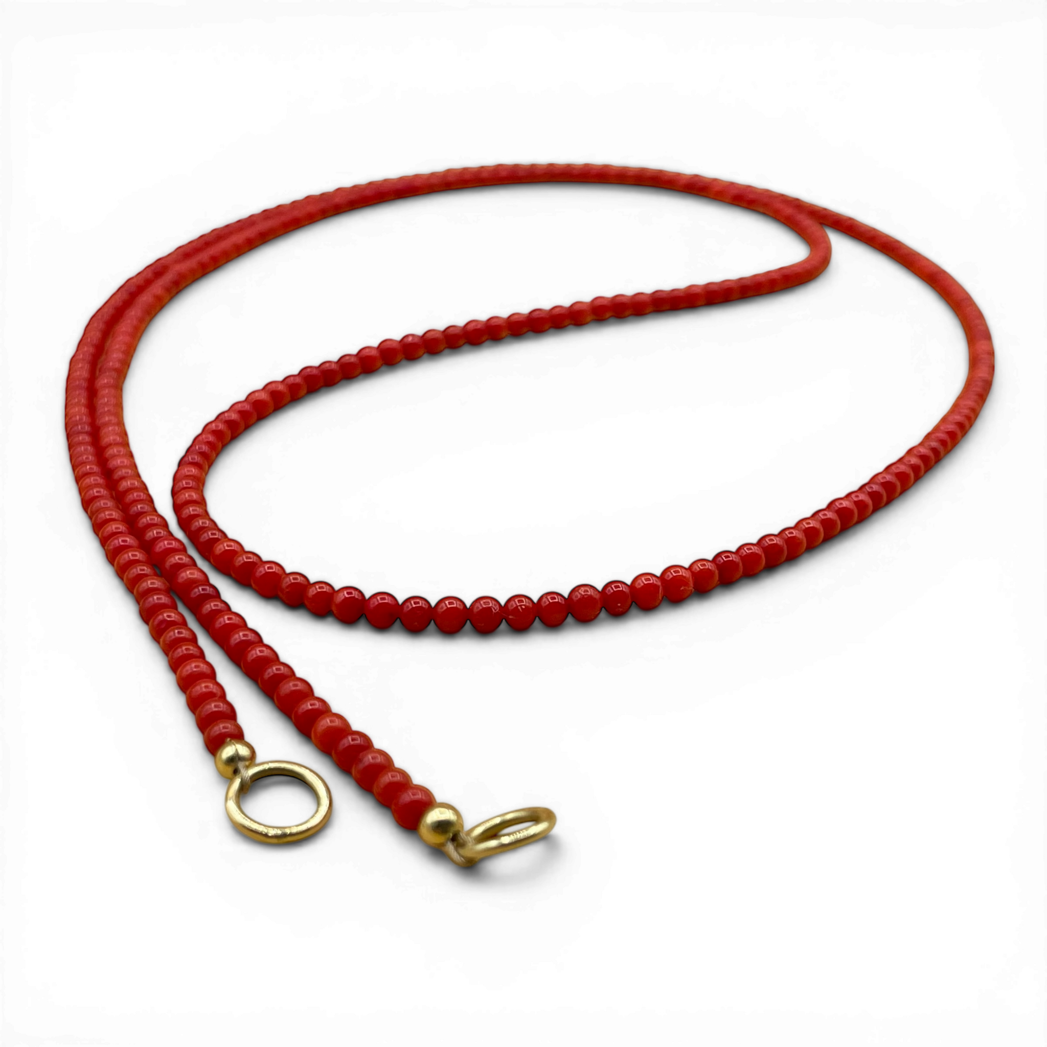 Antiek koraal ketting