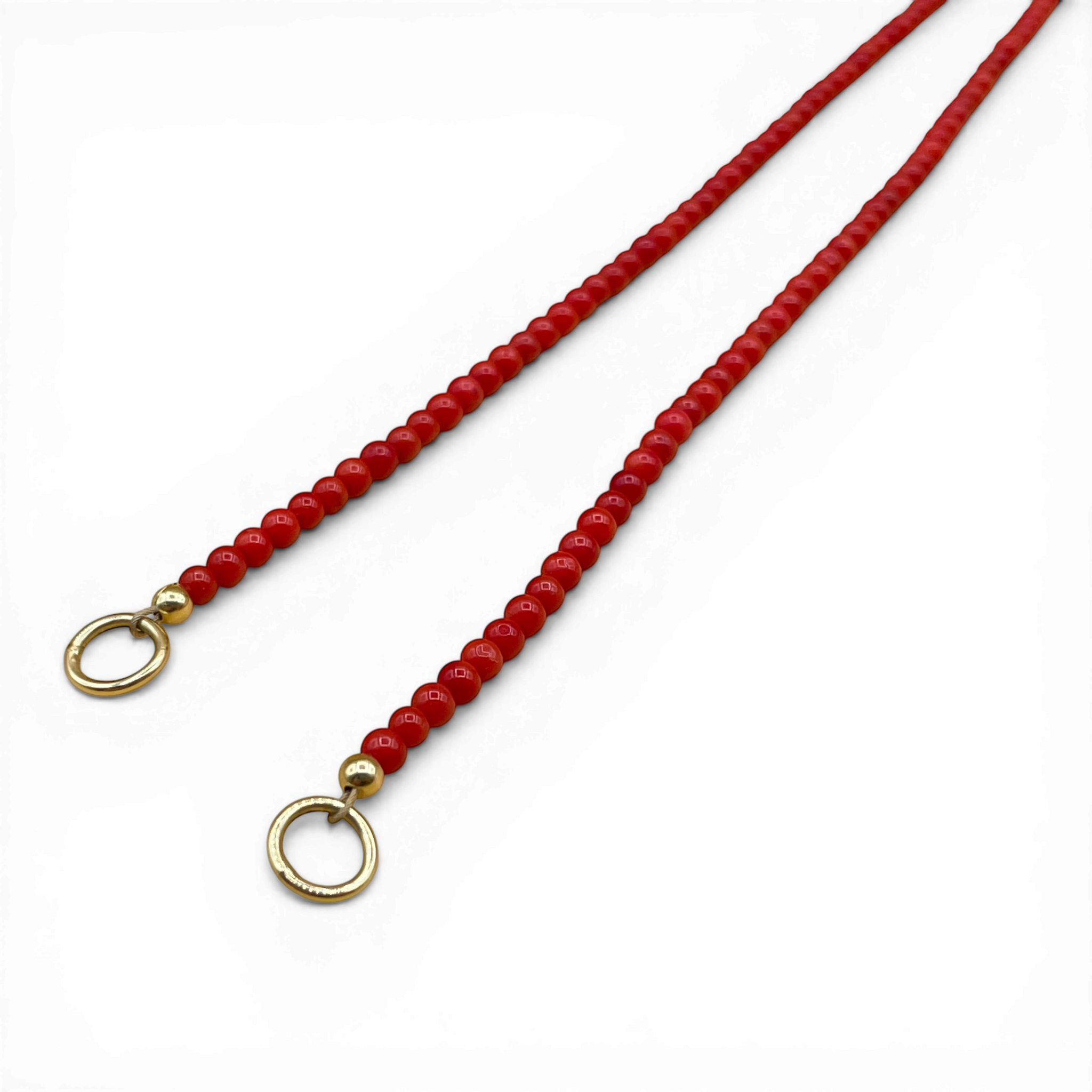 Antiek koraal ketting