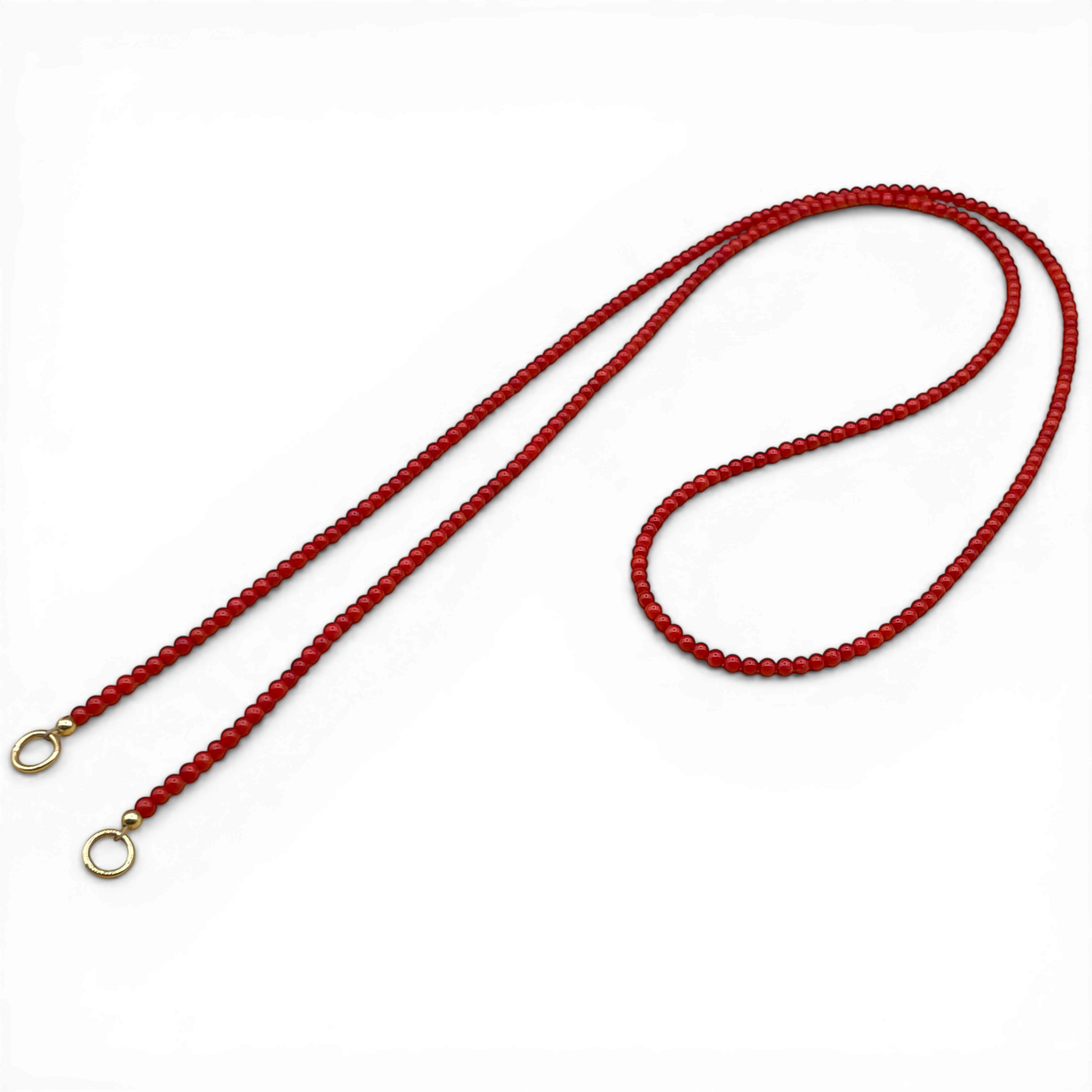 Antiek koraal ketting