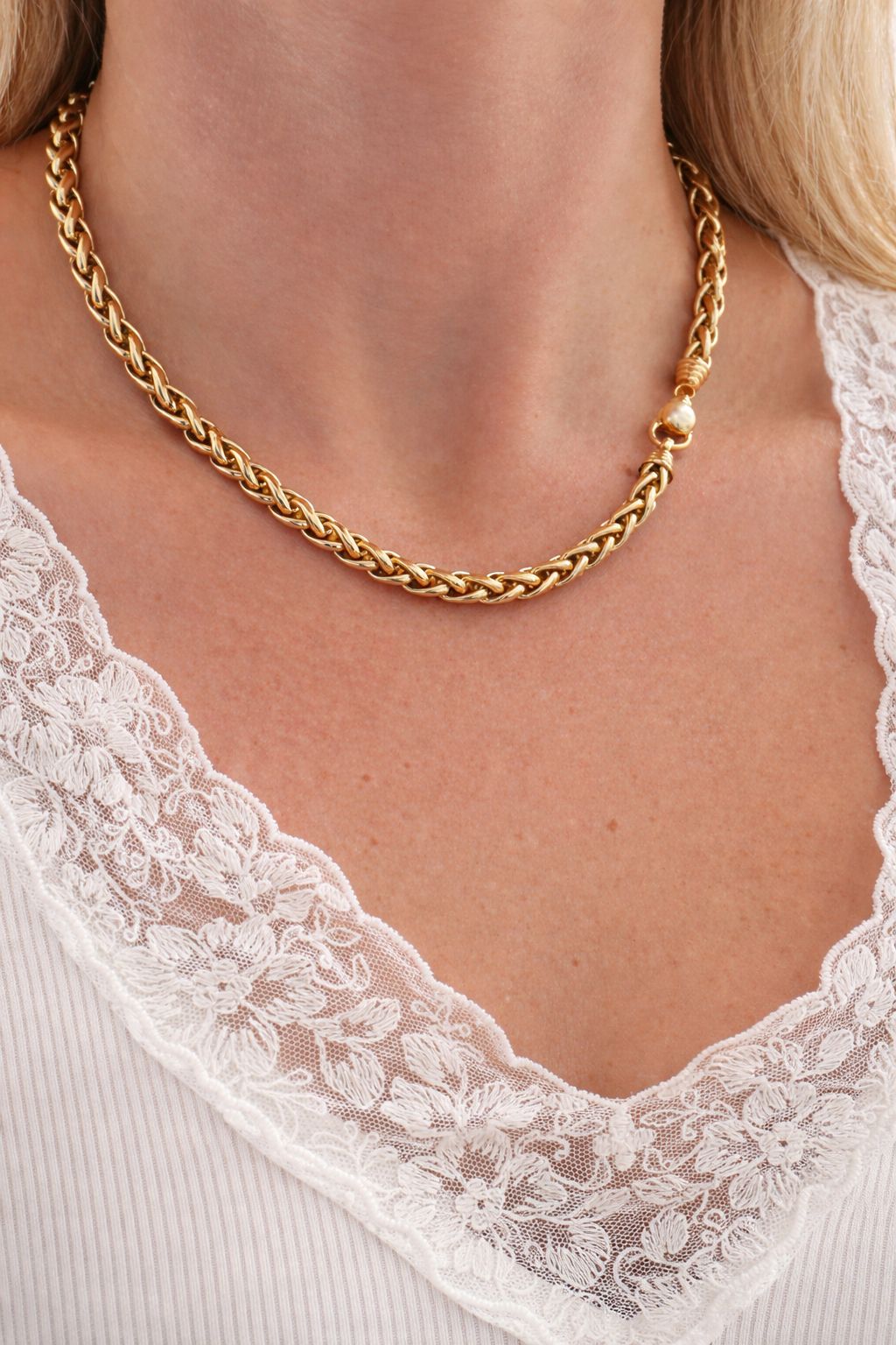 Vossenstaart ketting