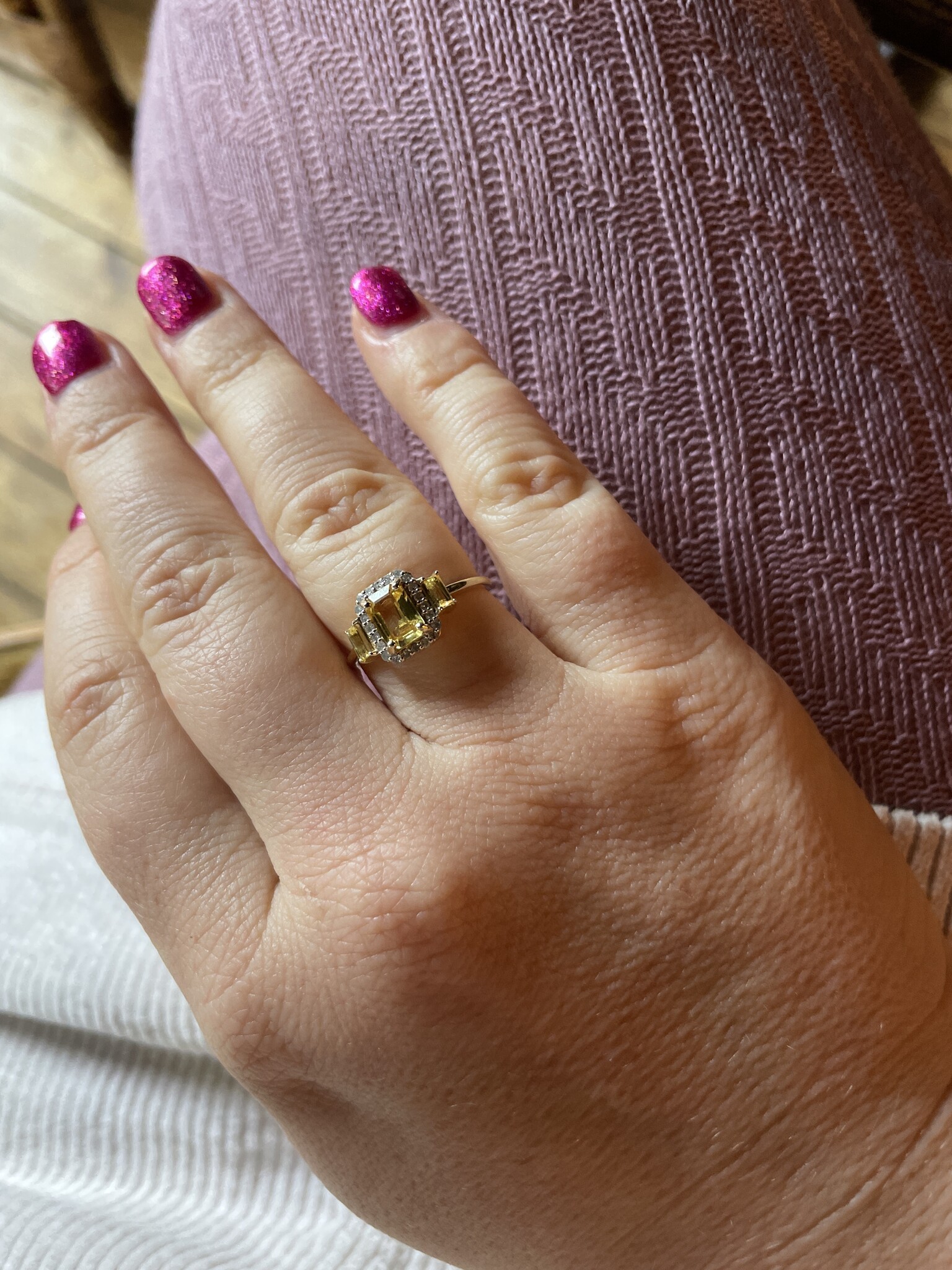 Gele Saffier Diamant