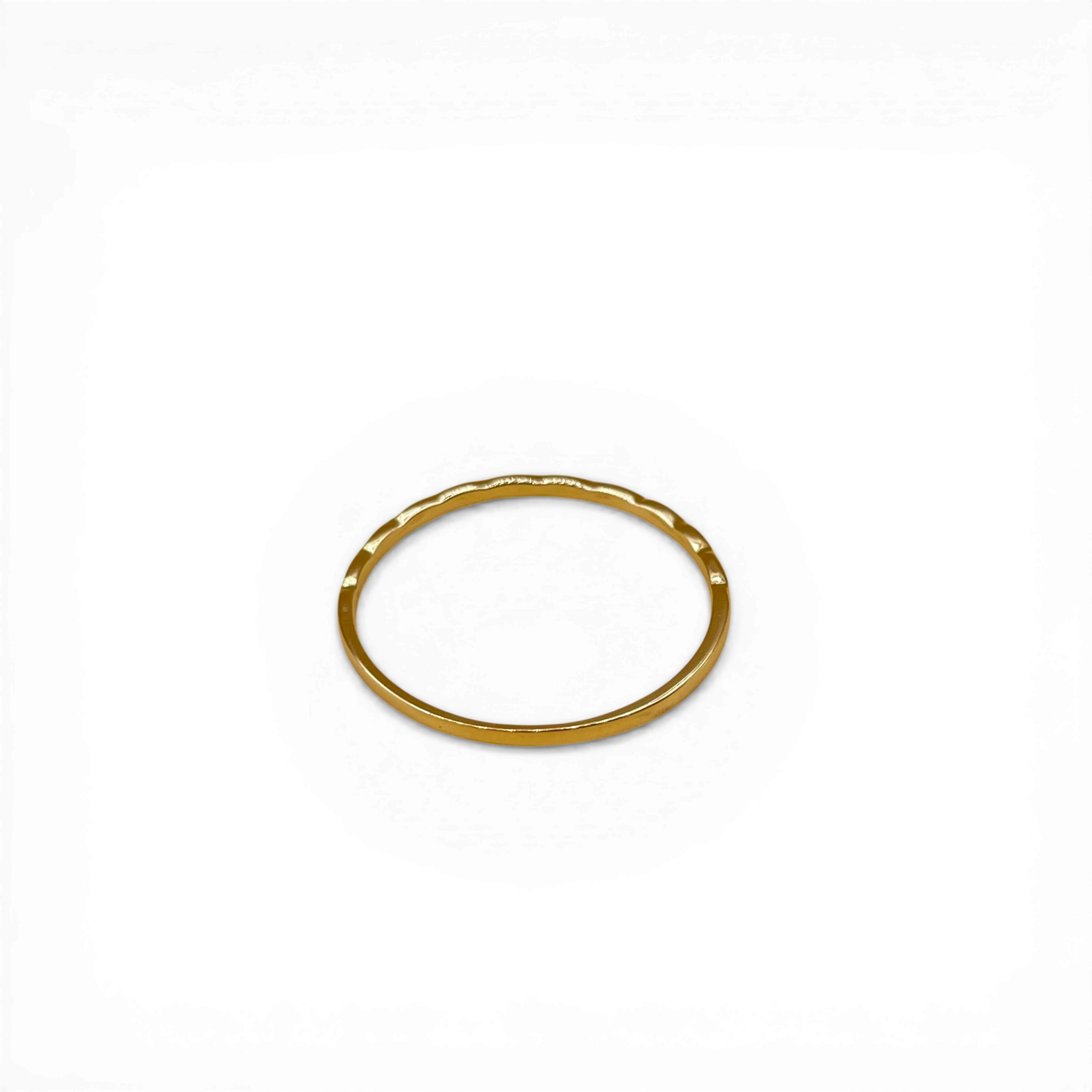 Aanschuif ring gedraaid