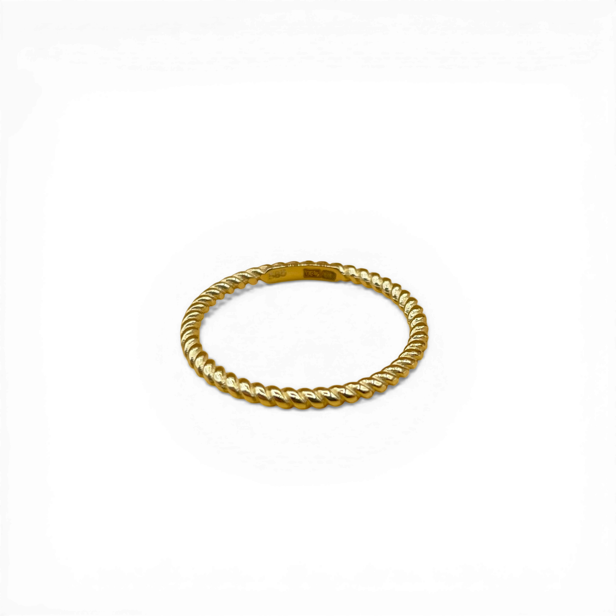 Aanschuif ring gedraaid