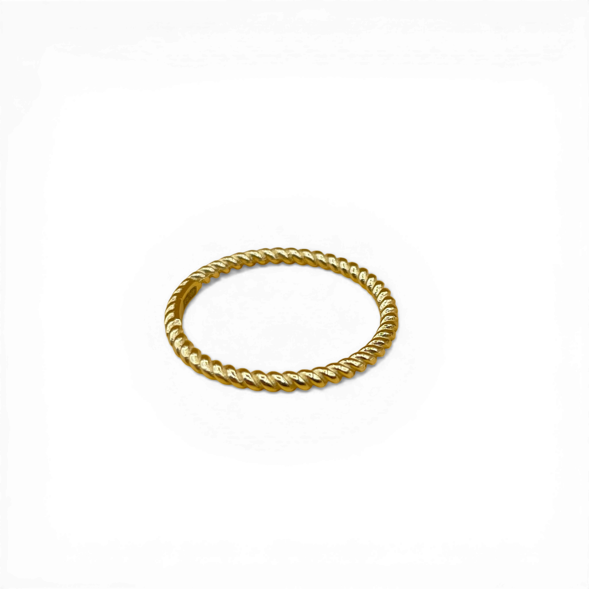 Aanschuif ring gedraaid