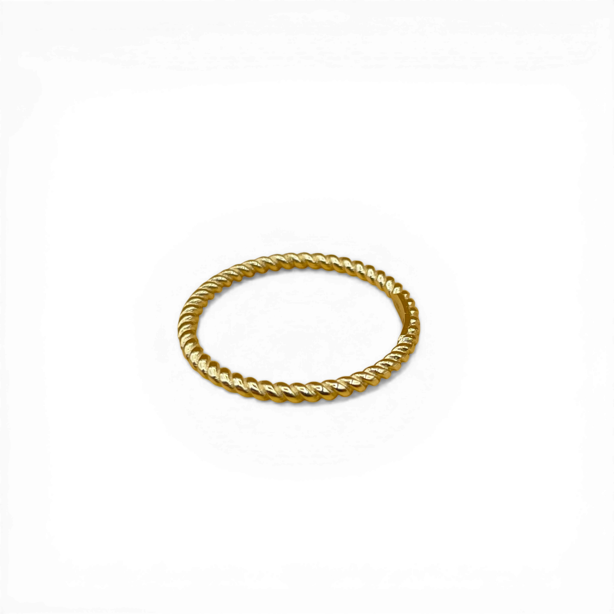 Aanschuif ring gedraaid