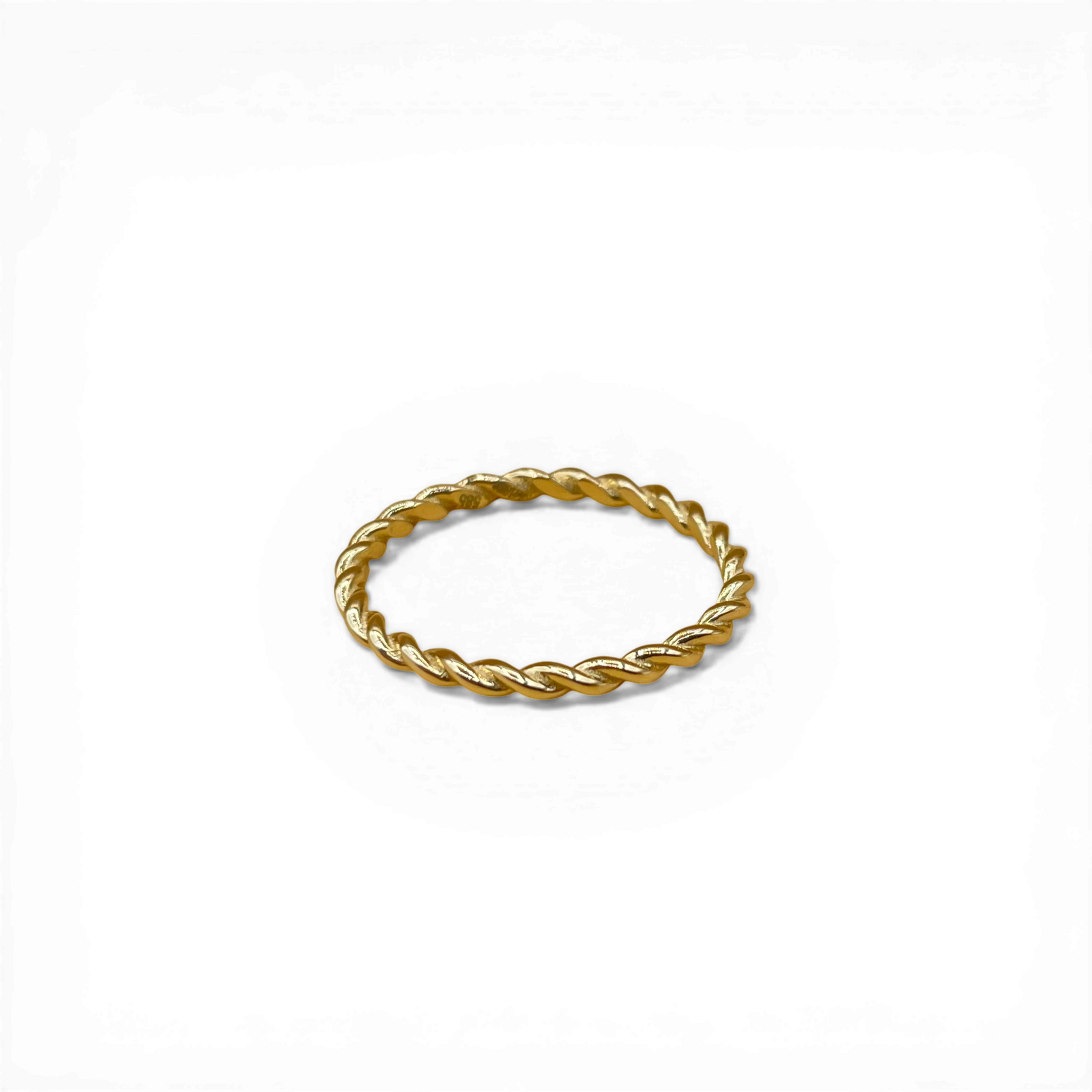 Aanschuif ring gedraaid