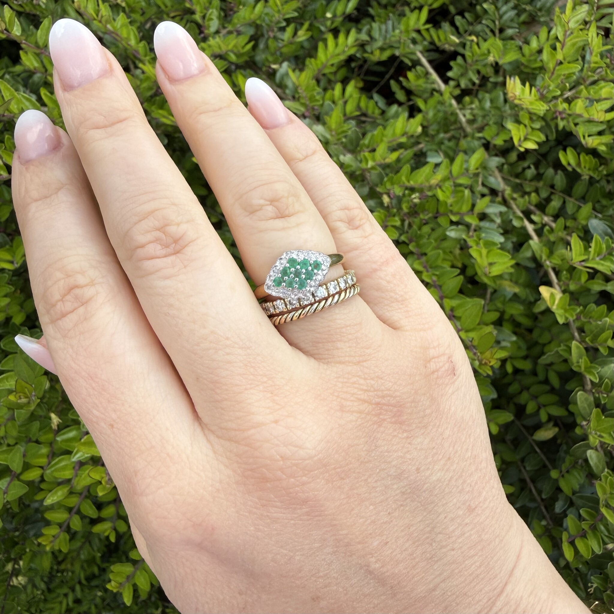 Smaragd diamant ruit