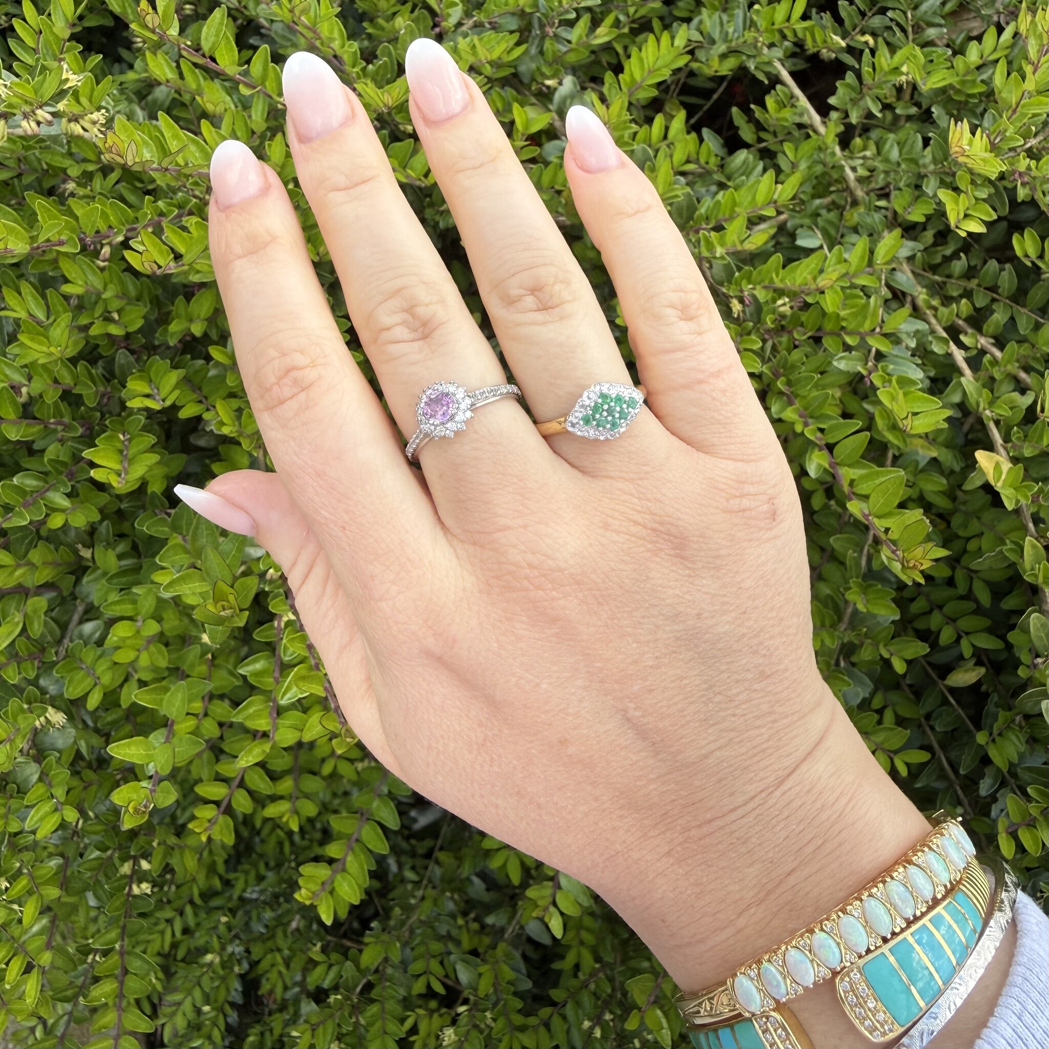 Smaragd diamant ruit