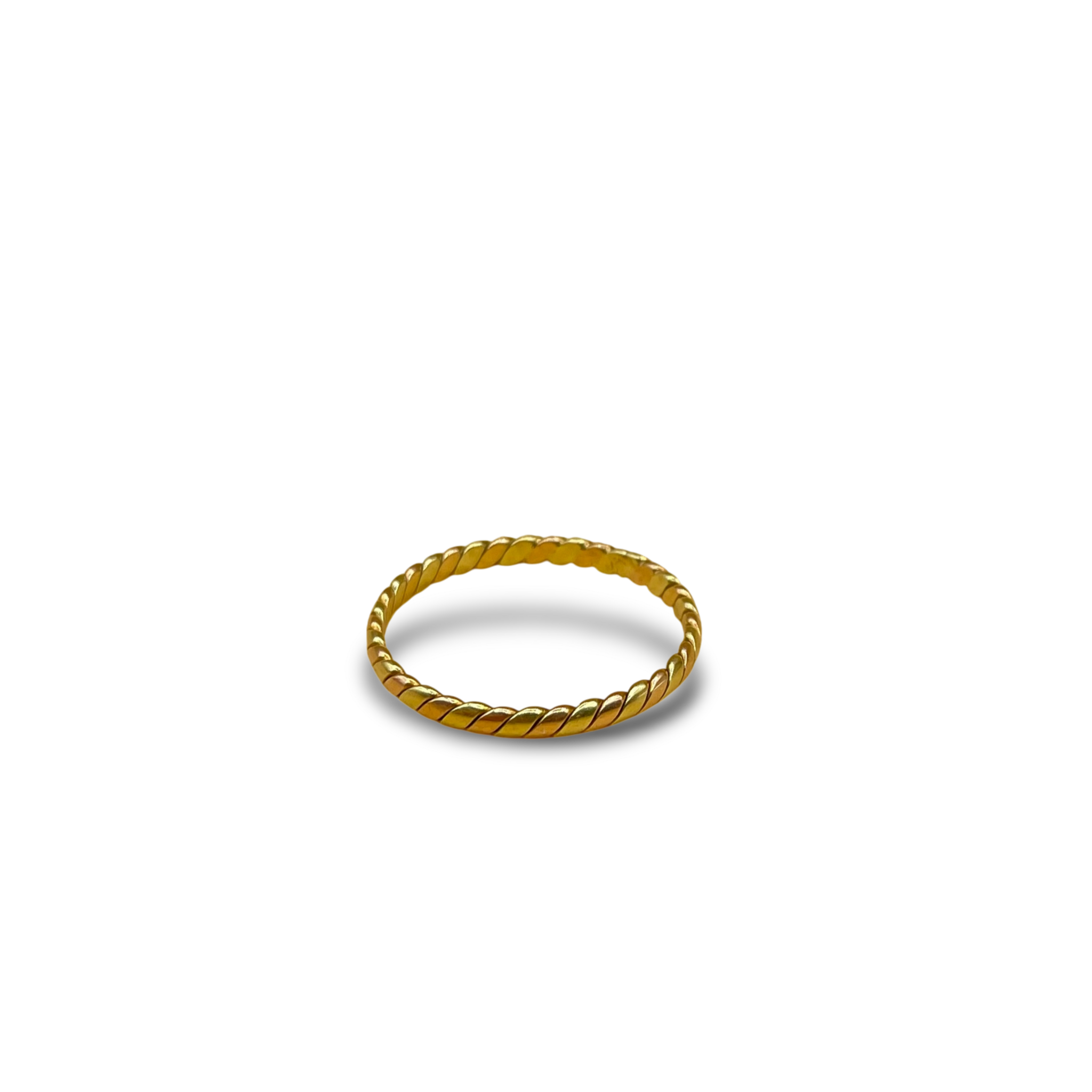 Aanschuif ring gedraaid twee kleuren