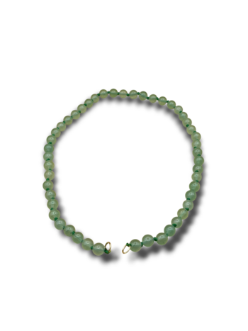 Green aventurine chain