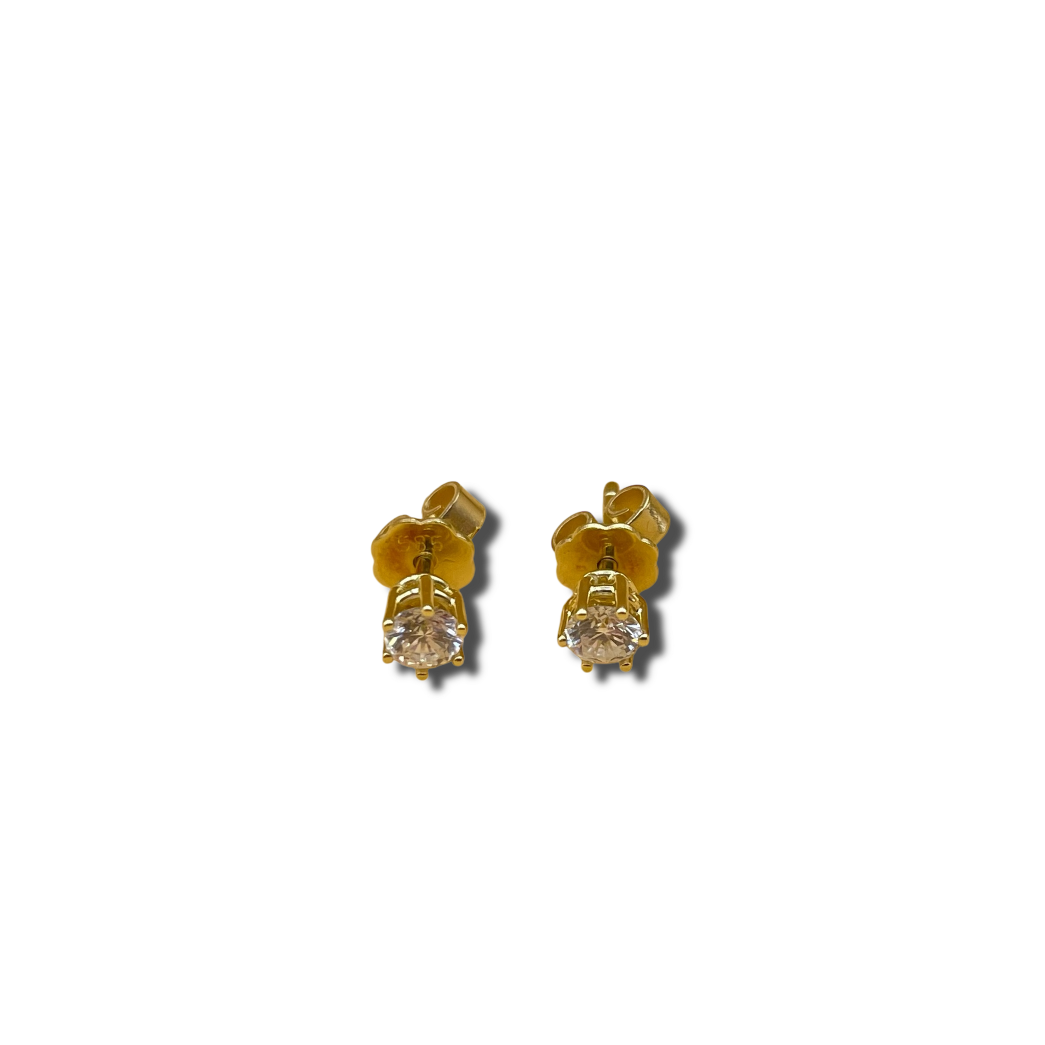 Diamanten oorbellen