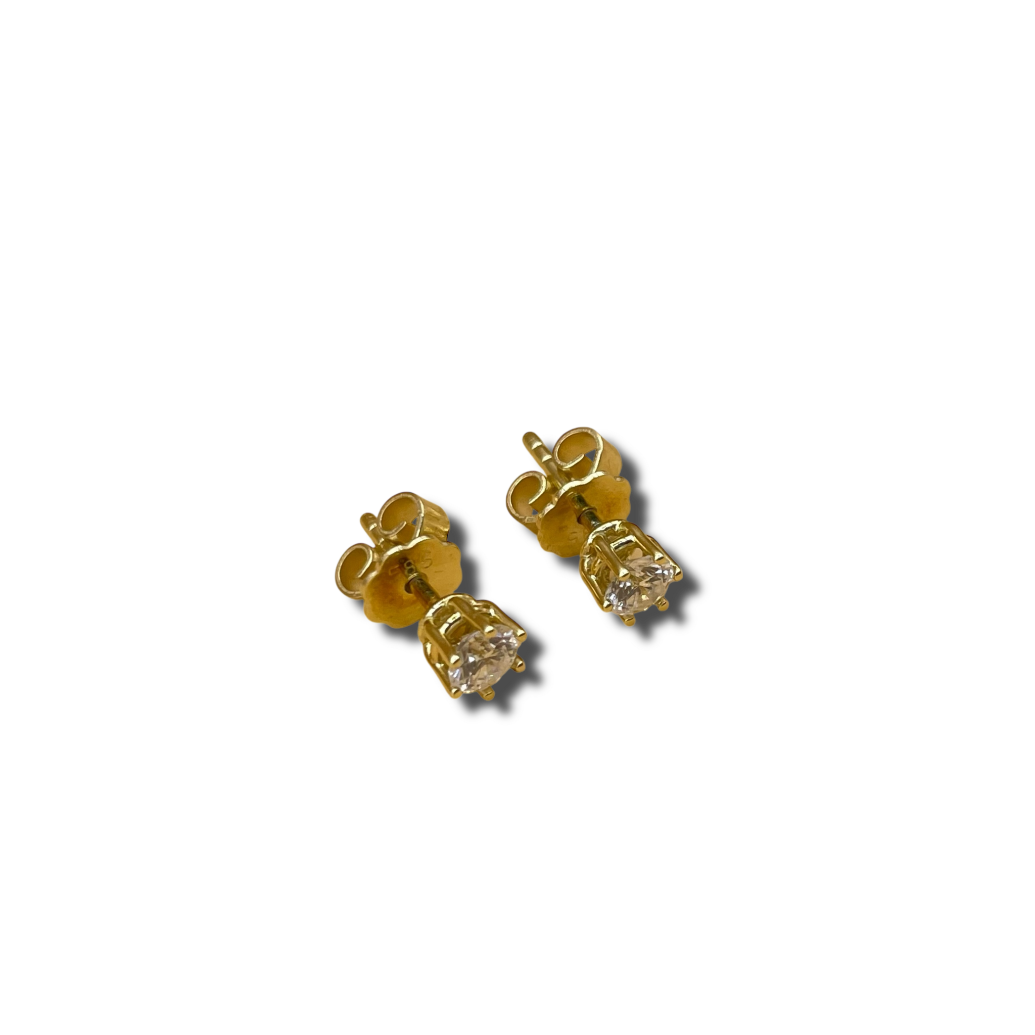 Diamanten oorbellen