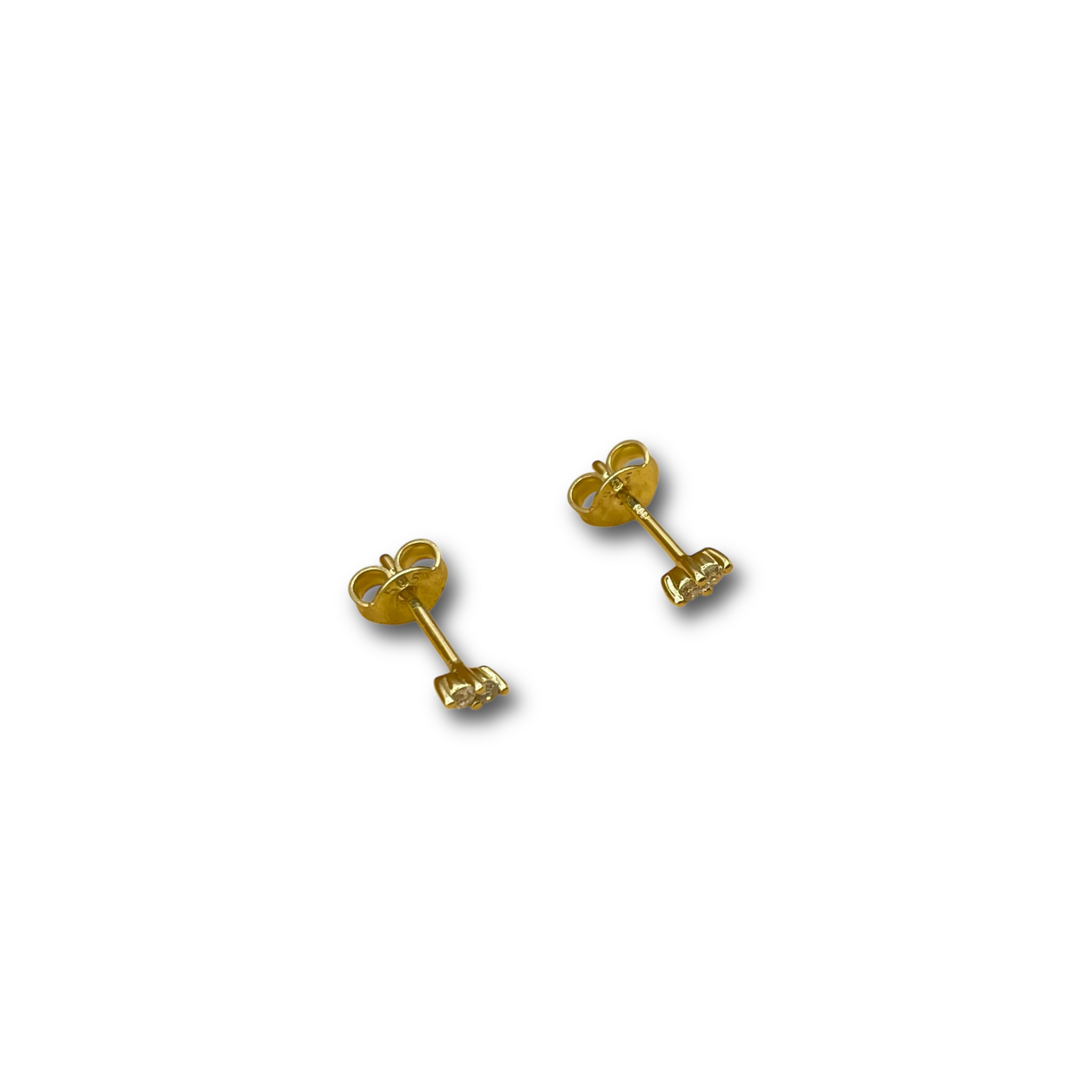 Diamant oorbel