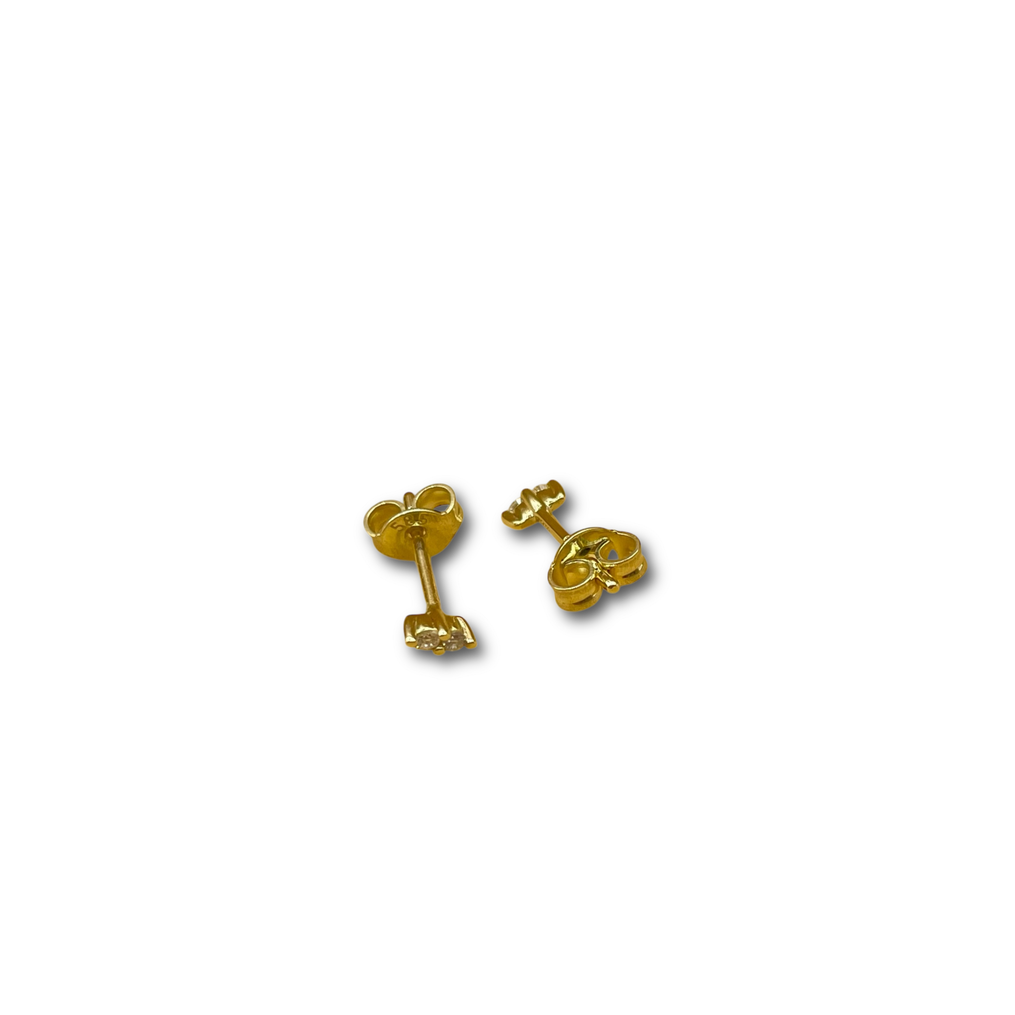 Diamant oorbel