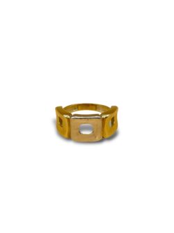 Square band ring