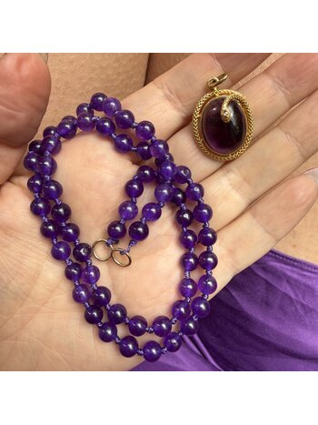 Amethyst chain